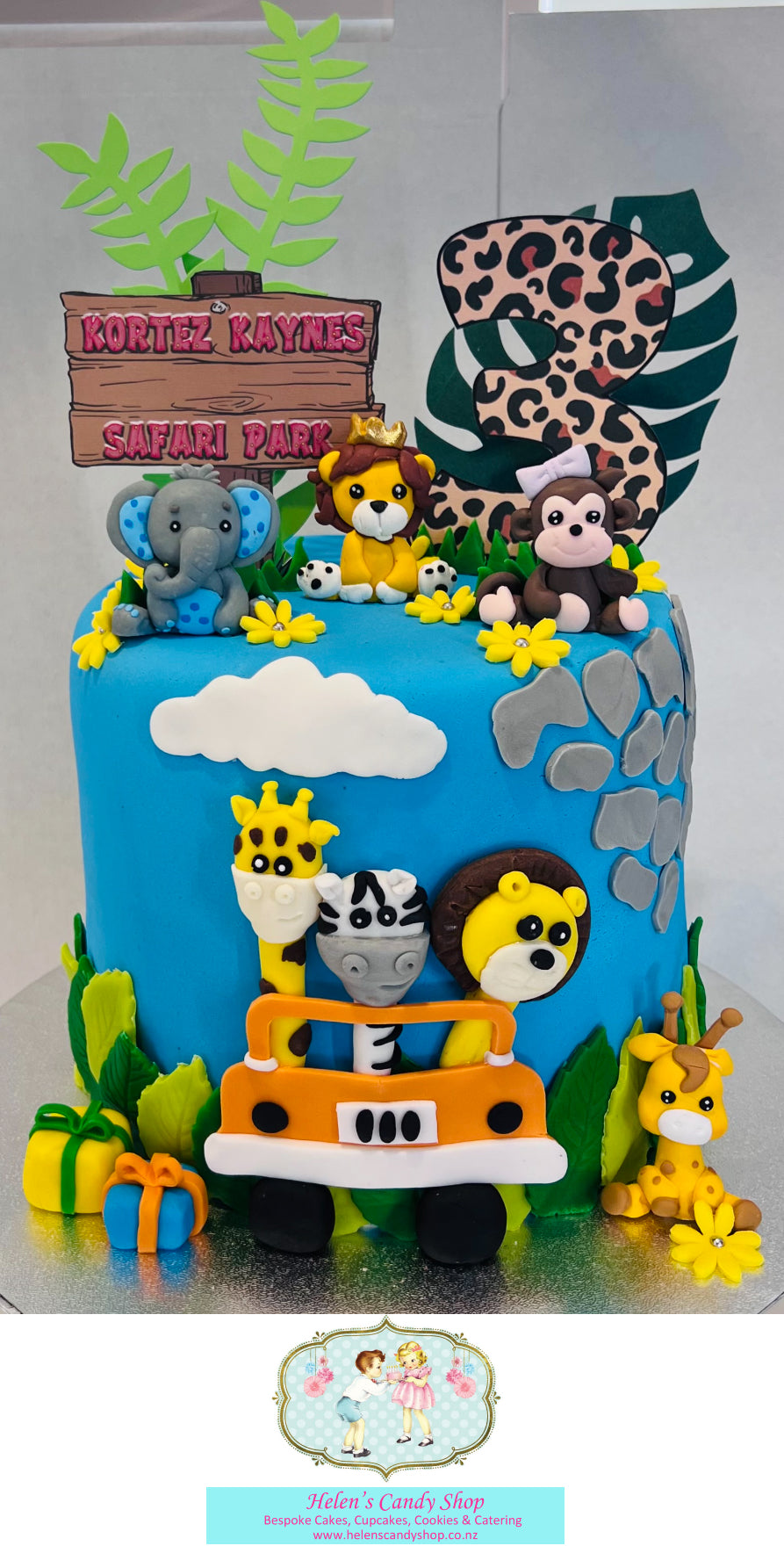 Animal Celebration Cake