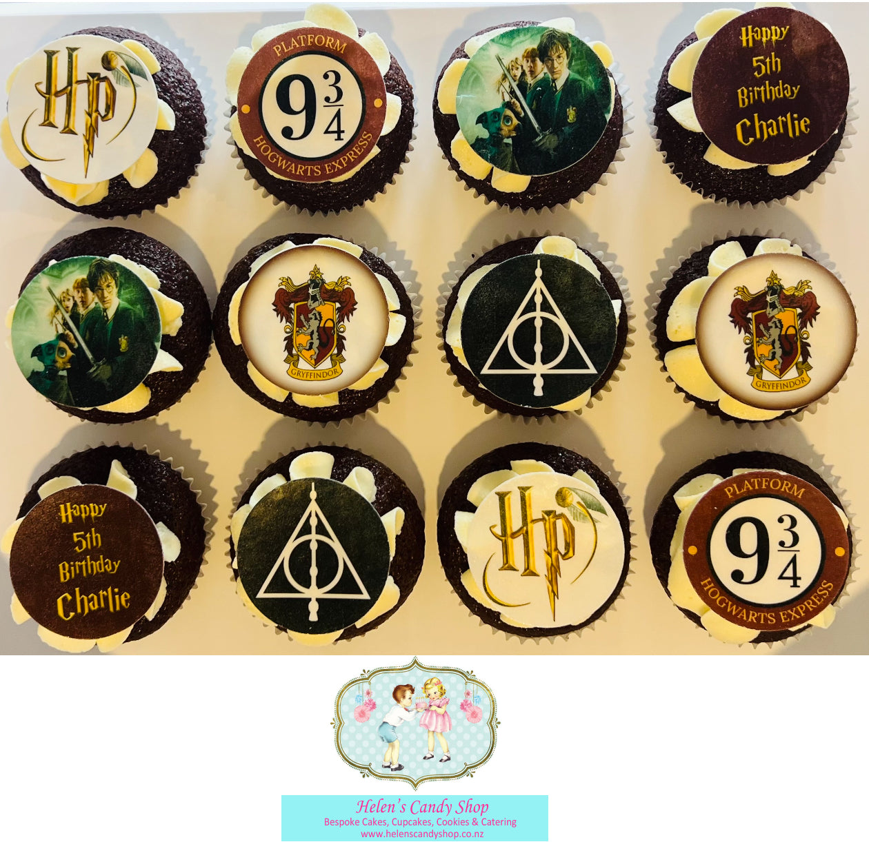 Customised Cupcakes with Edible Images