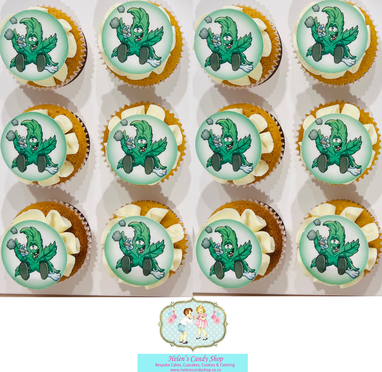 Customised Cupcakes with Edible Images
