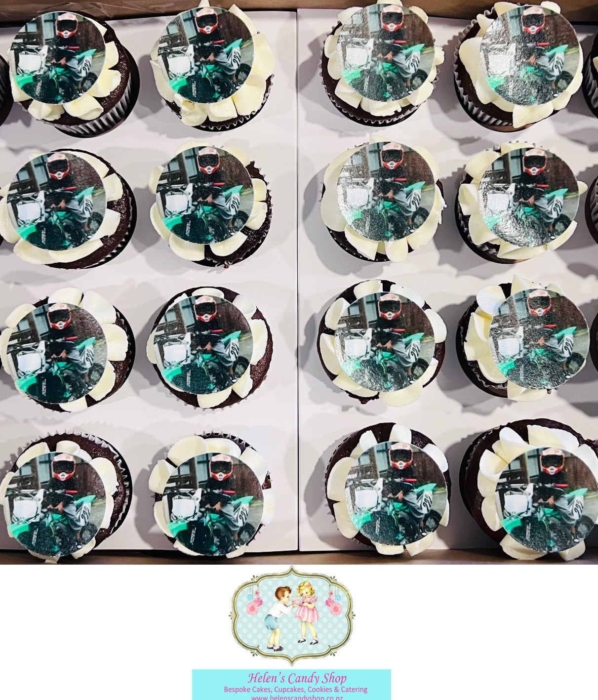 Customised Cupcakes with Edible Images