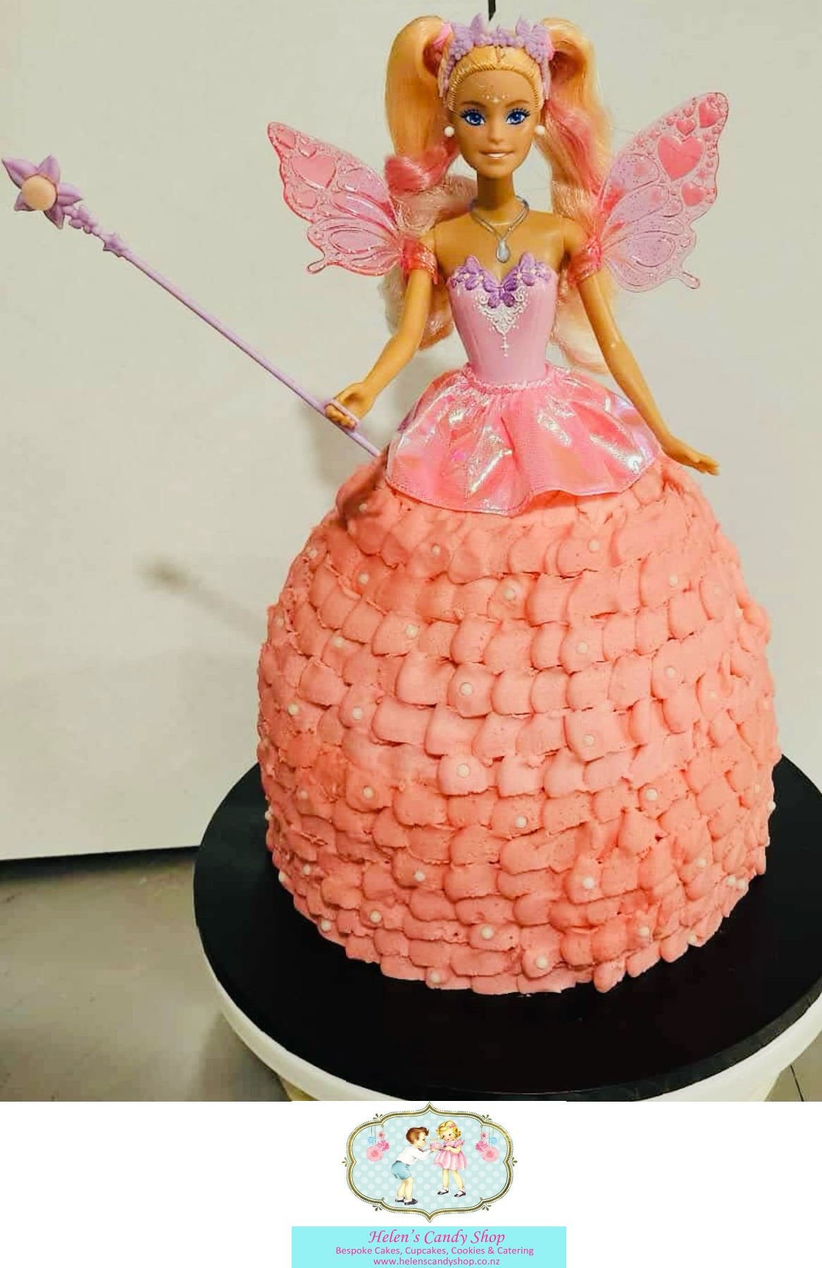 Princess, Barbie & Frozen Themed Celebration Cake