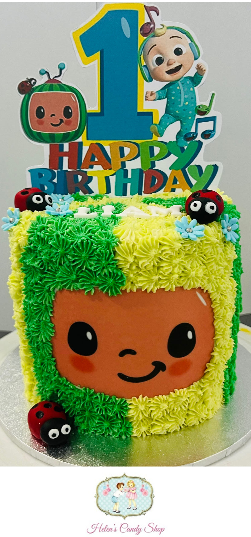 Cocomelon Themed Celebration Cakes