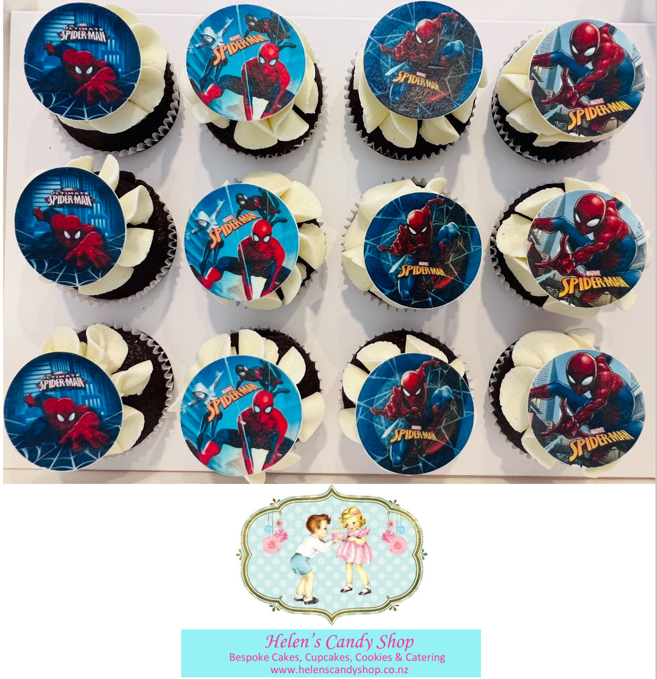 Customised Cupcakes with Edible Images