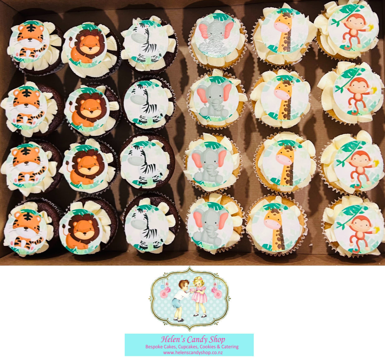 Customised Cupcakes with Edible Images