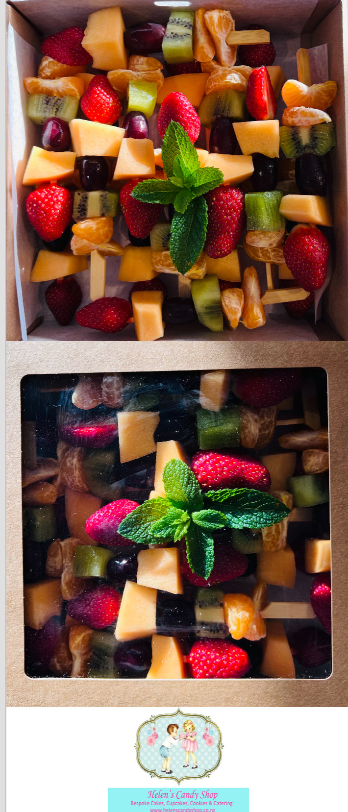Seasonal Mini Fruit Kebab Catering Platter