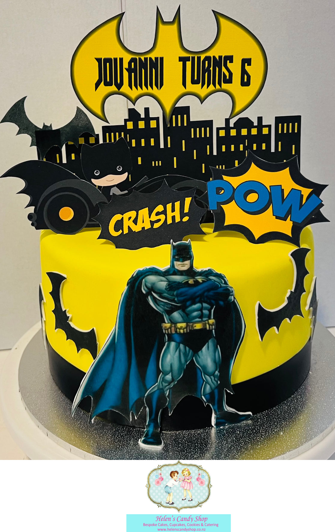 Super Hero & Outer Space Cake