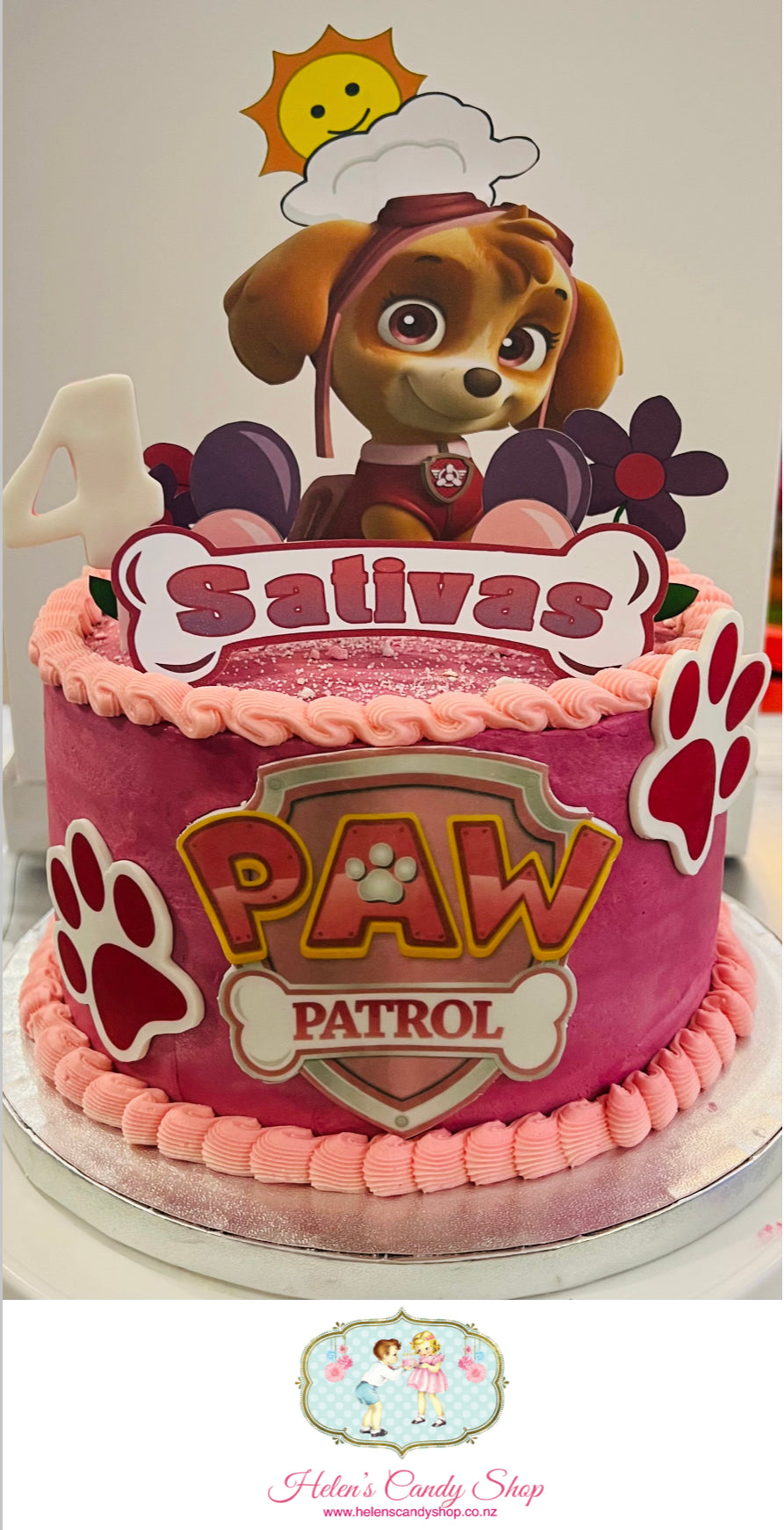 Paw Patrol Themed Celebration Cake