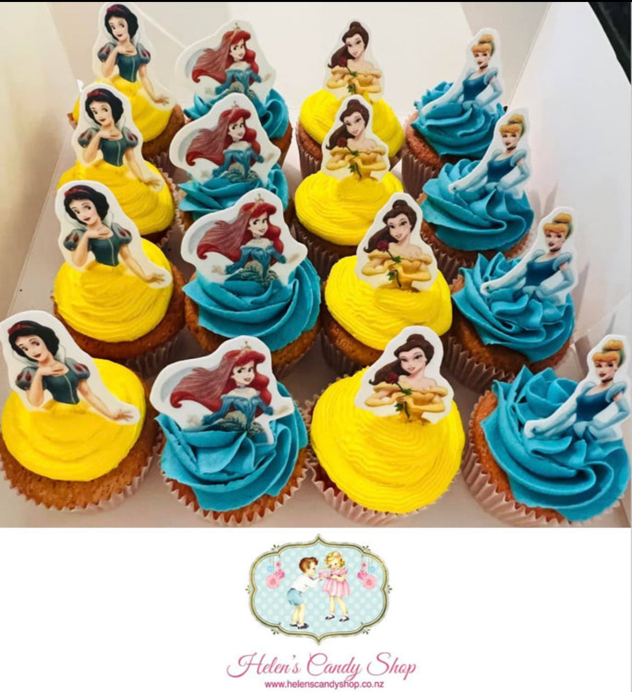 Customised Cupcakes with Edible Images