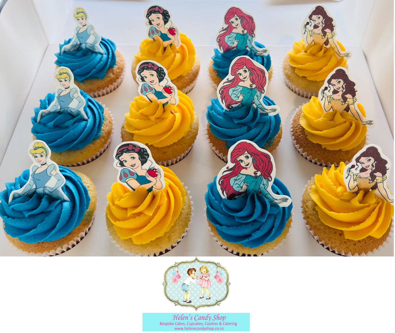 Customised Cupcakes with Edible Images