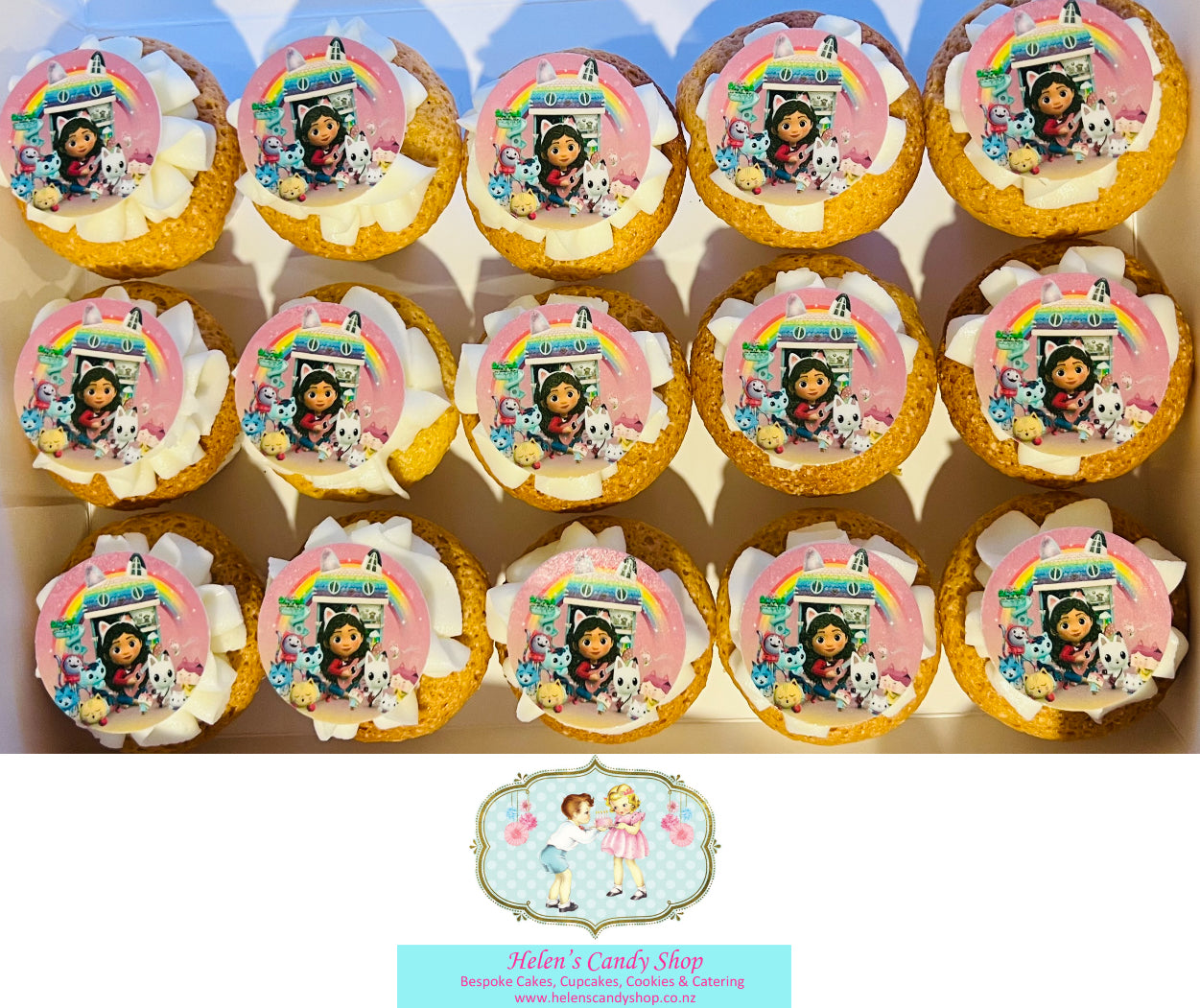 Customised Cupcakes with Edible Images