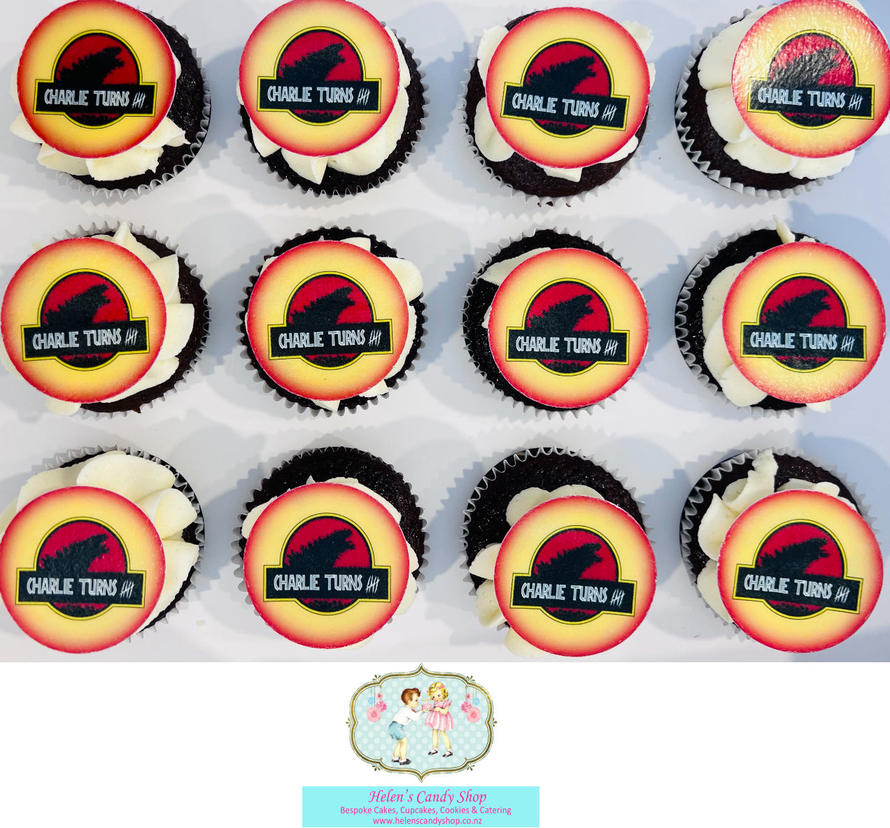 Customised Cupcakes with Edible Images