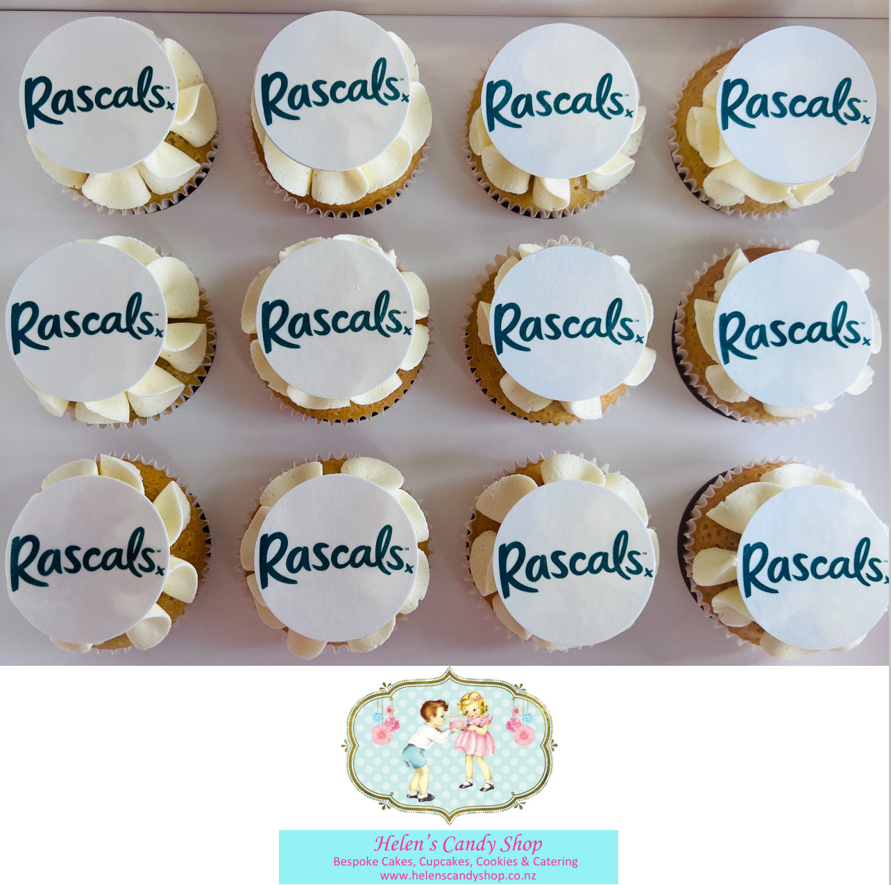 Customised Cupcakes with Edible Images