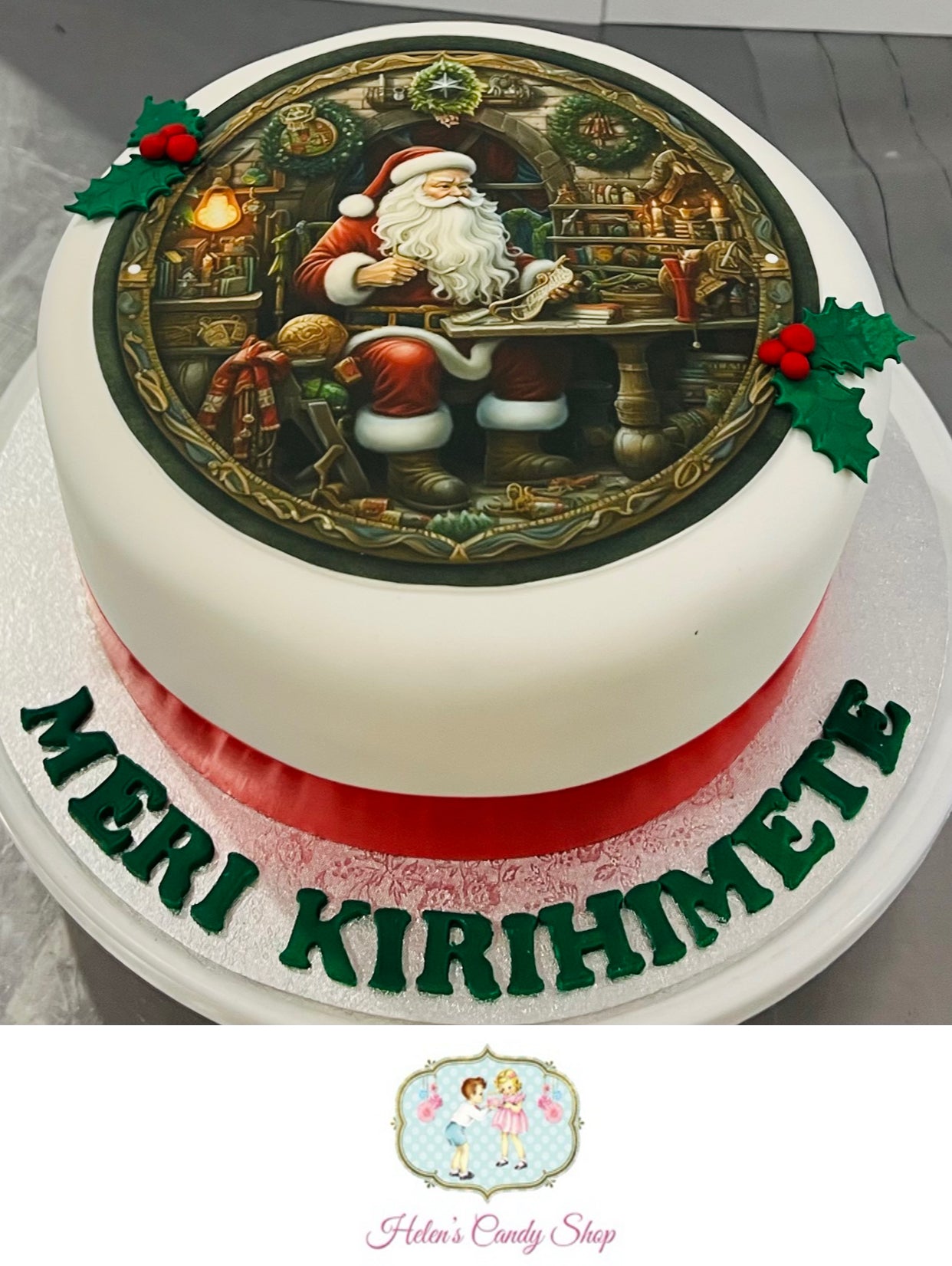 Traditional Fruity Christmas Cake