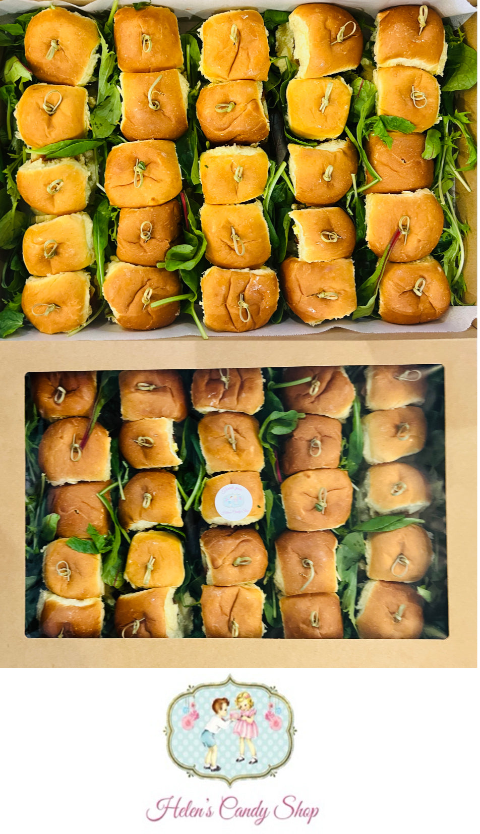 Mini Sliders Platter for 20 people