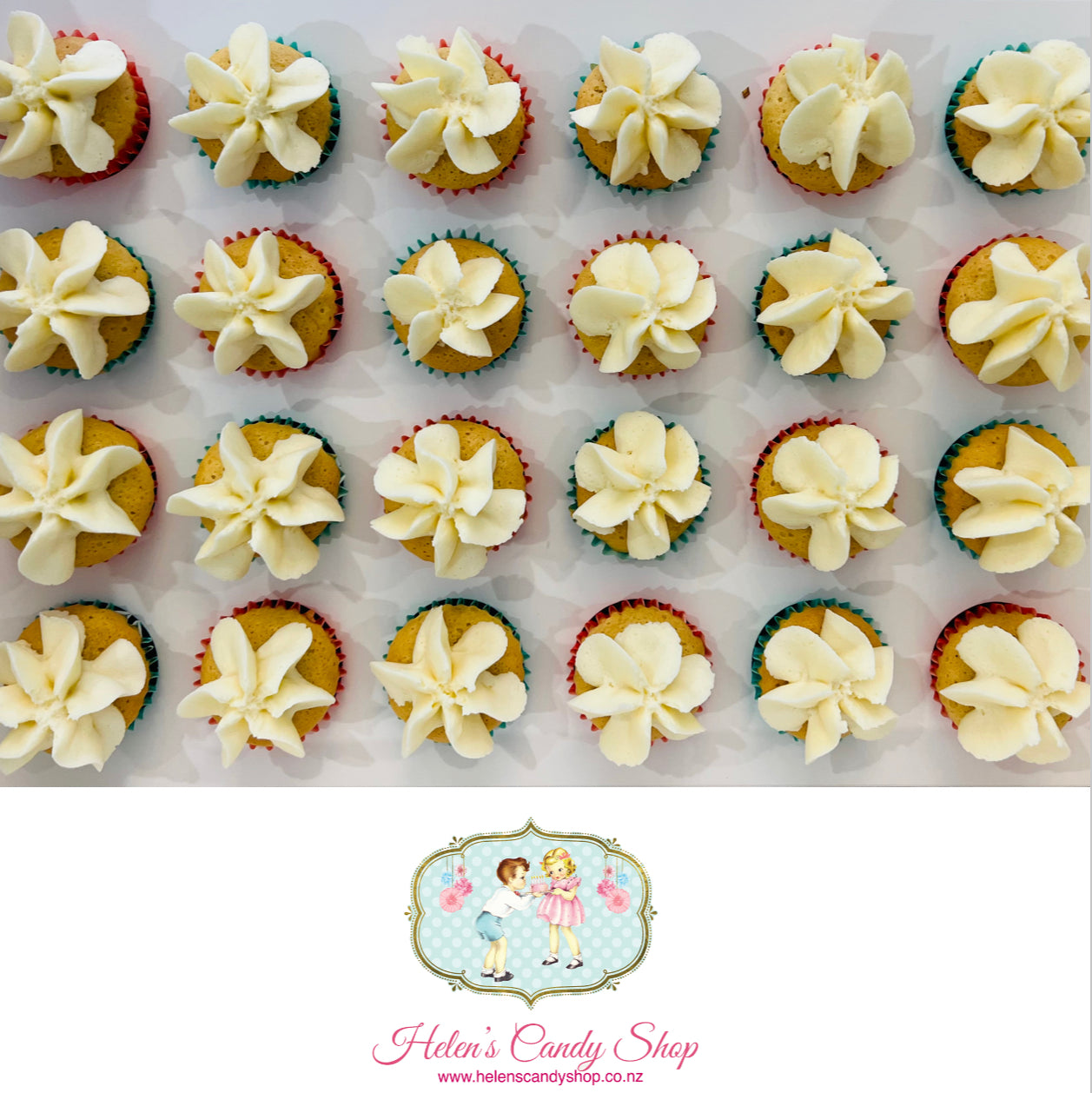 Mini Cupcake Platter Box
