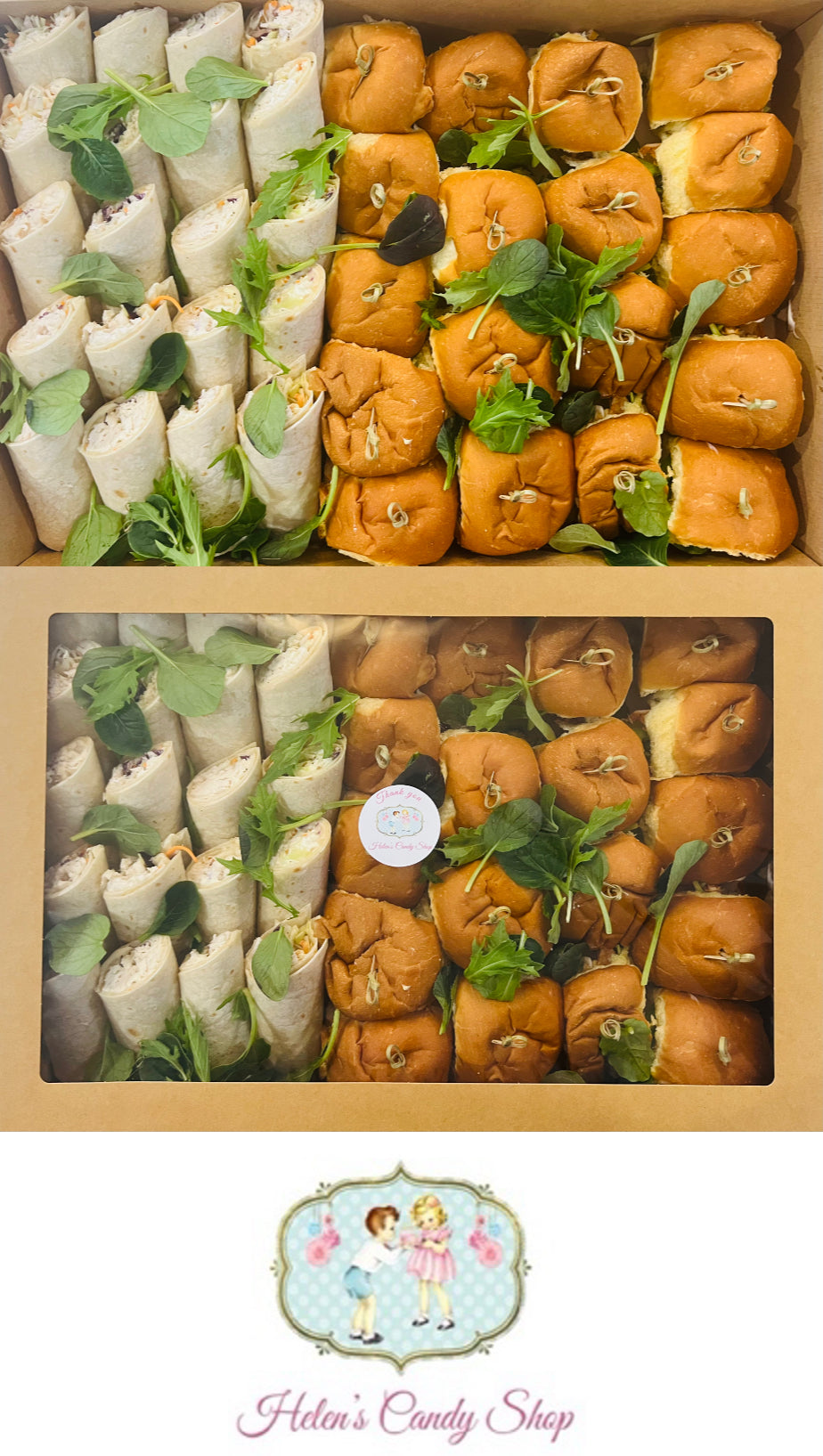 Mini Sliders Platter for 20 people
