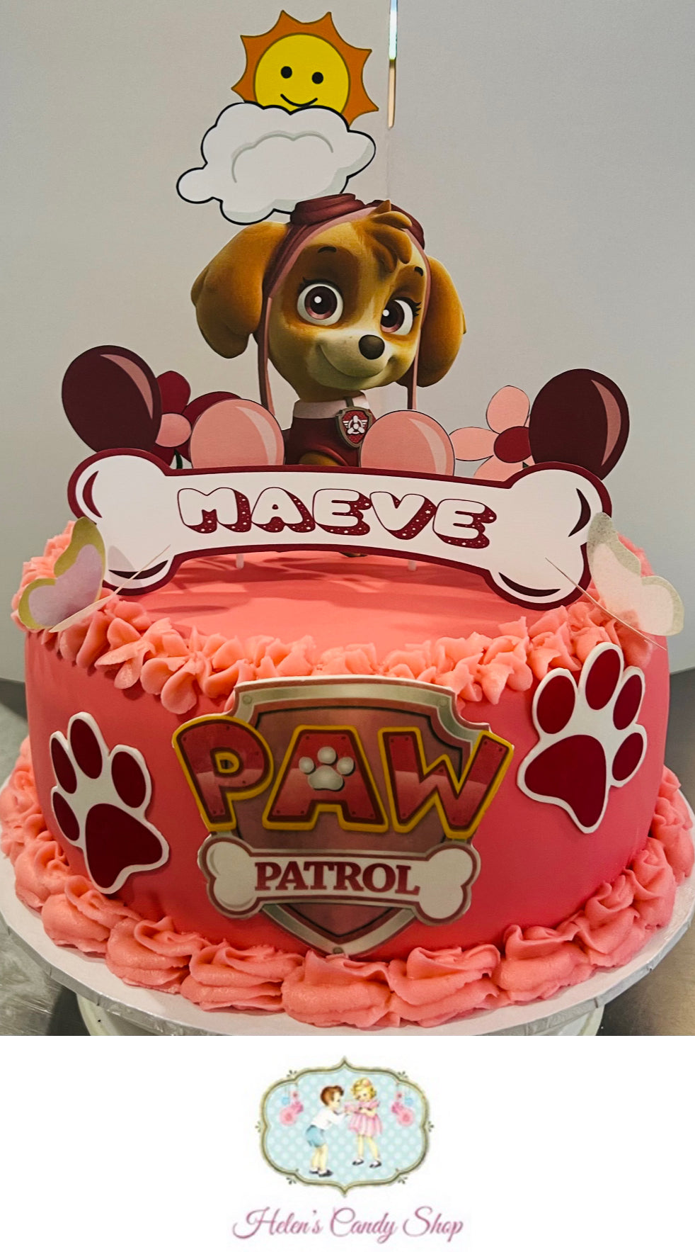 Paw Patrol Themed Celebration Cake