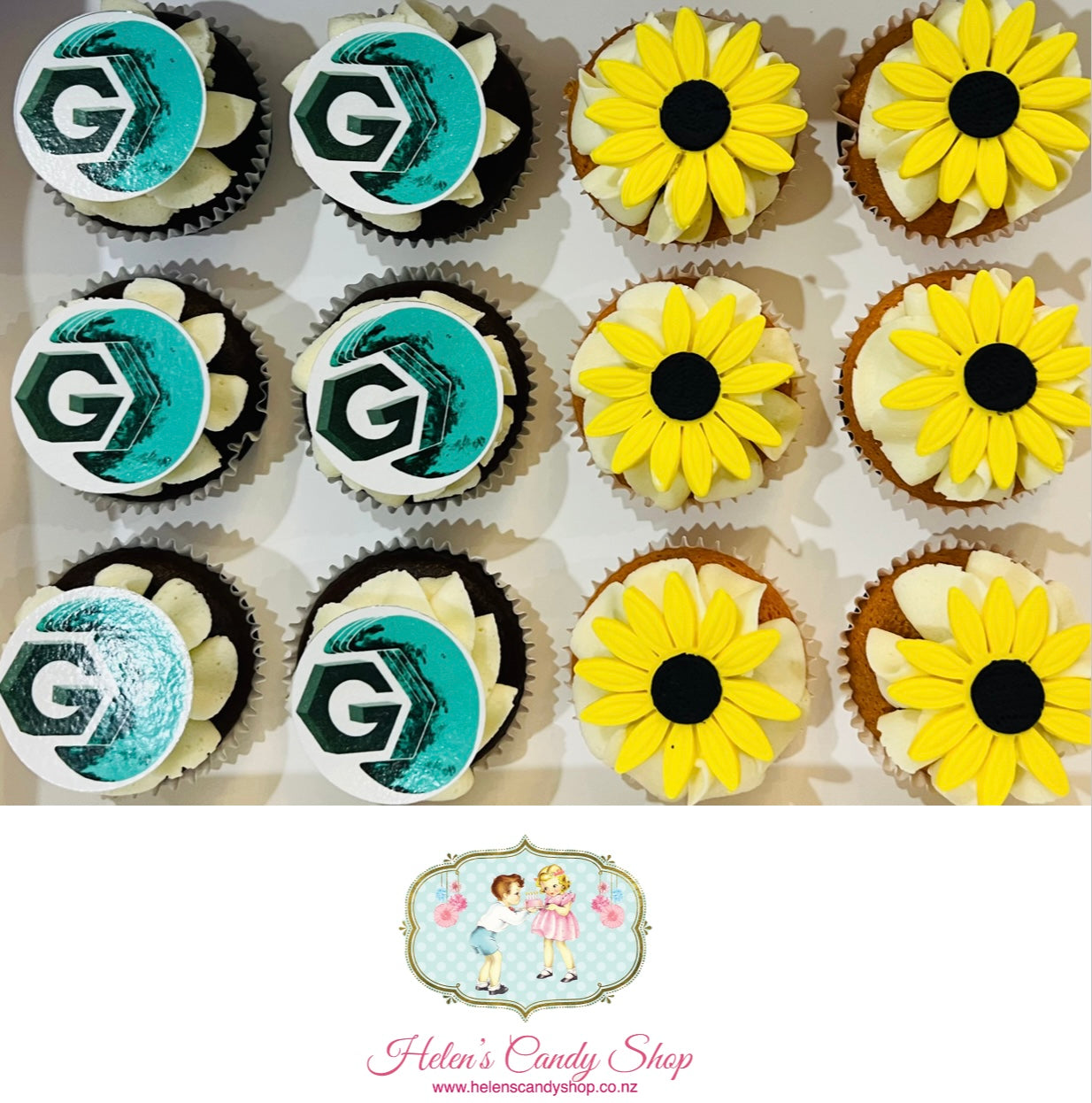 Customised Cupcakes with Edible Images