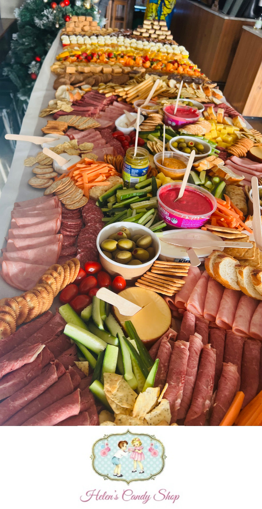 Customized grazing tables & customized catering platters