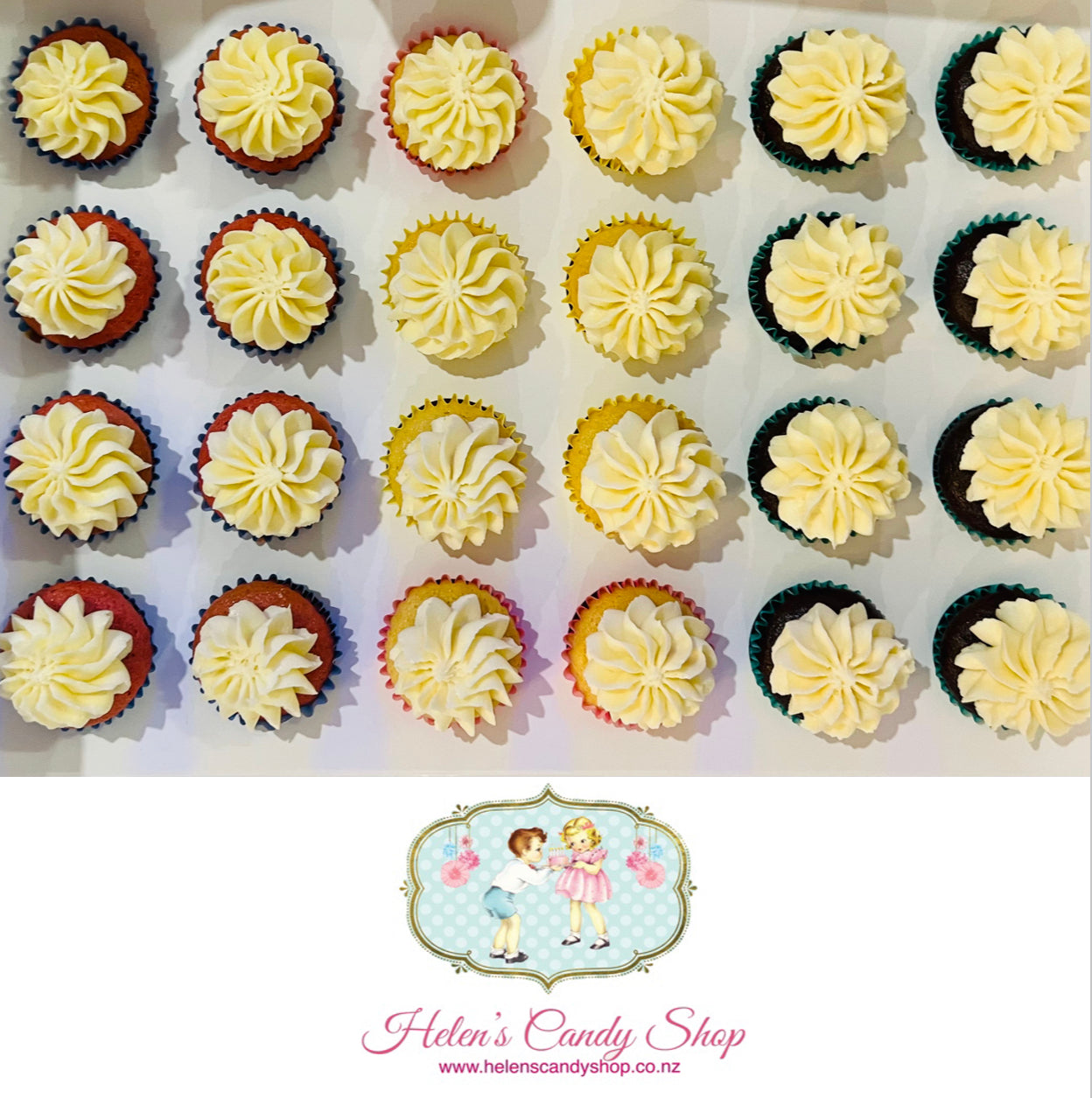 Mini Cupcake Platter Box