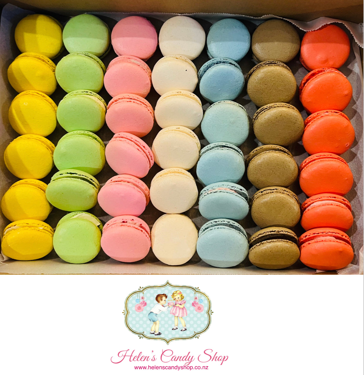 Macarons Catering Platter 24 pieces