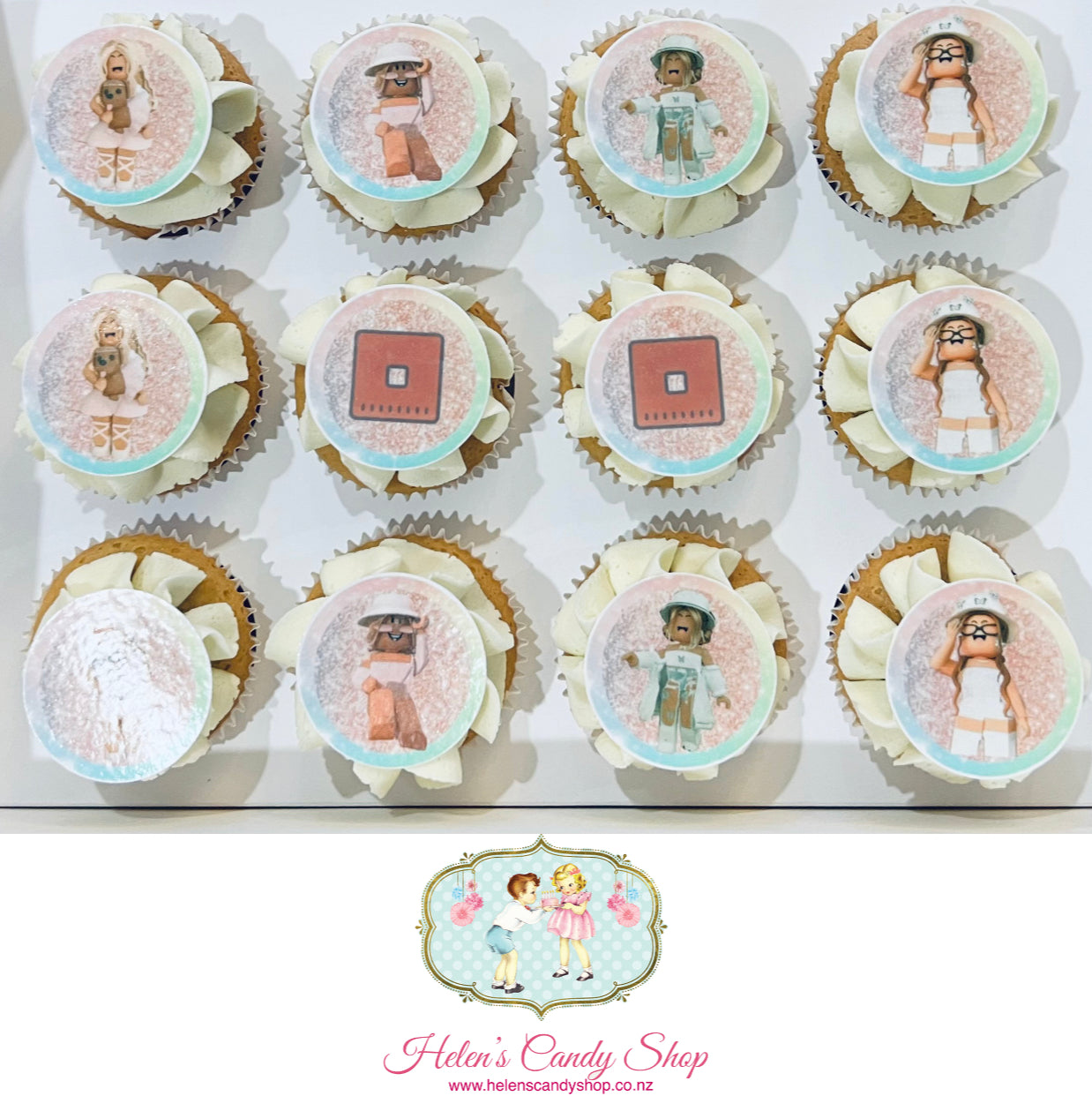 Customised Cupcakes with Edible Images