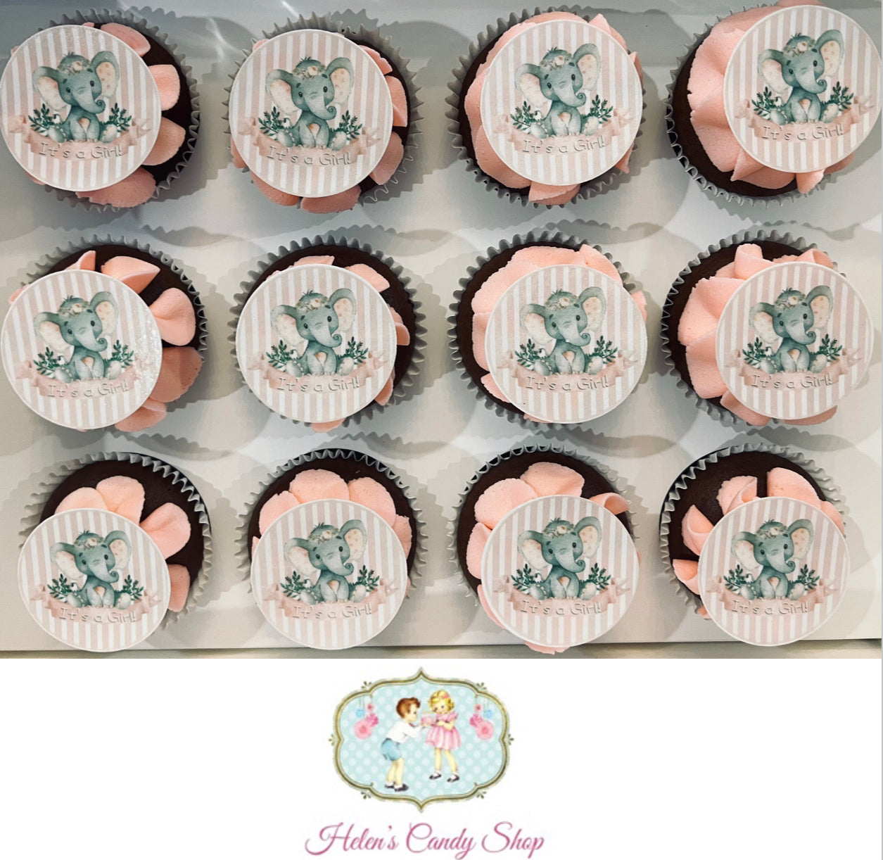 Customised Cupcakes with Edible Images