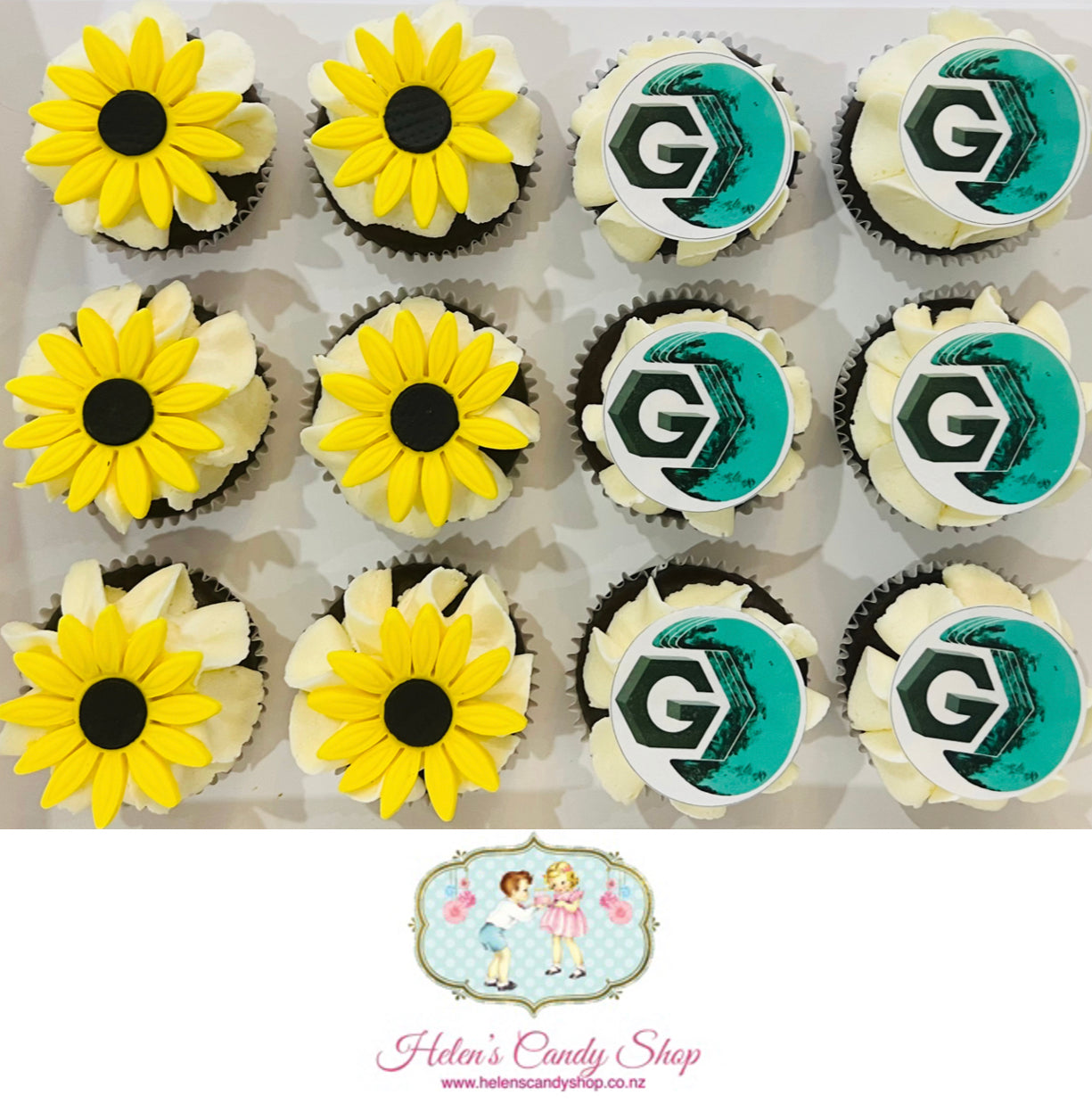 Customised Cupcakes with Edible Images