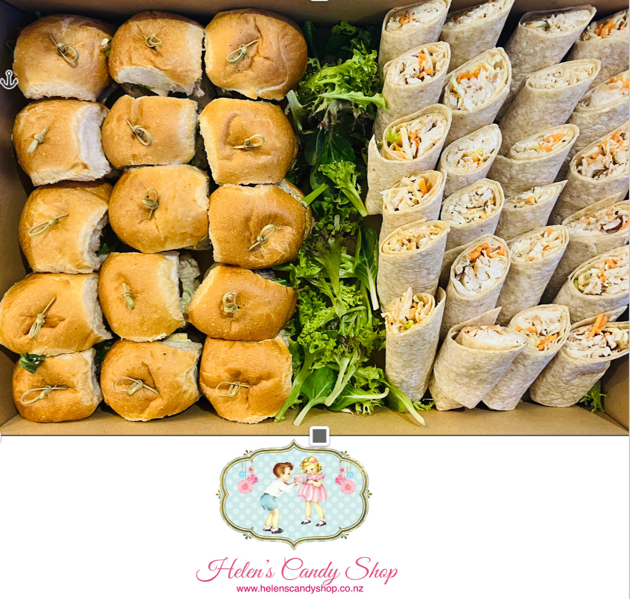 Mini Sliders Platter for 20 people