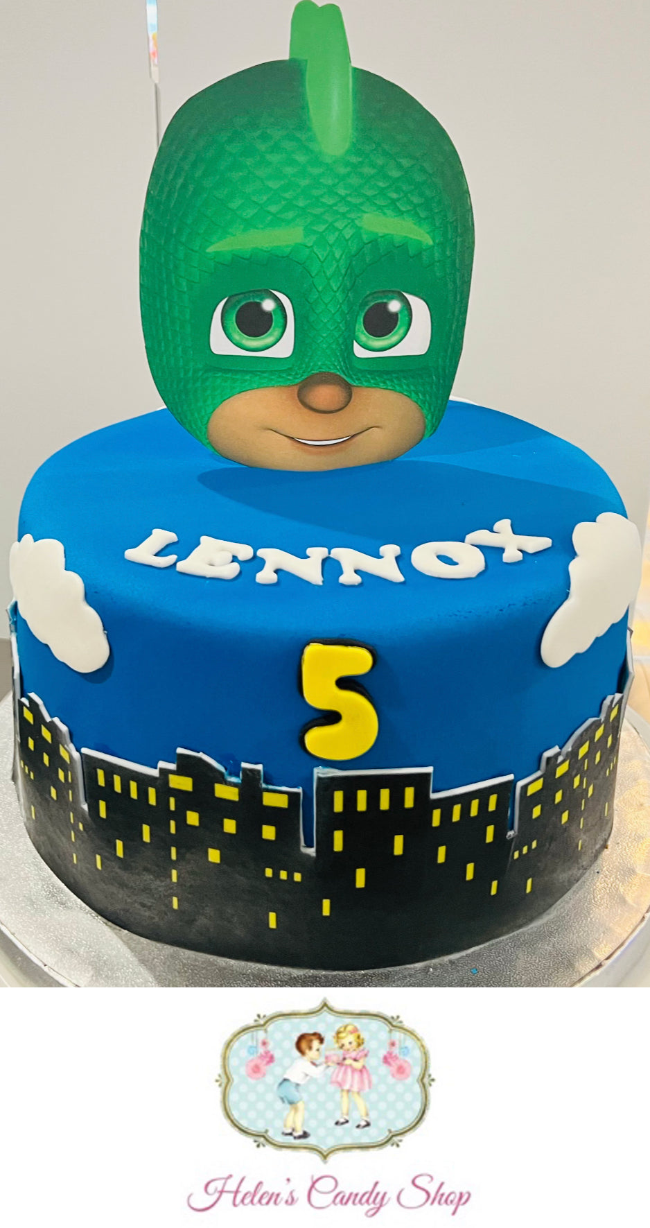 Super Hero & Outer Space Cake