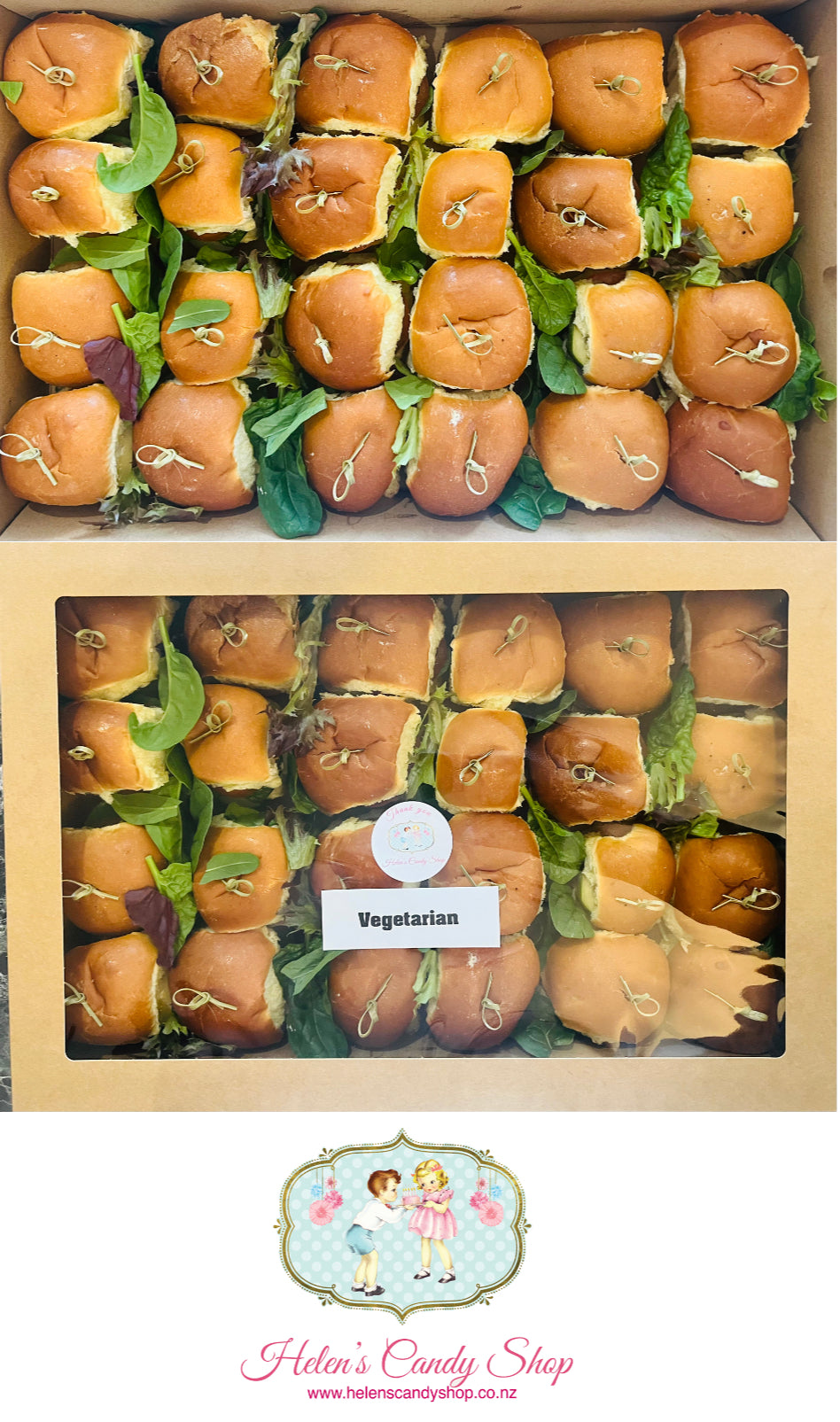 Mini Sliders Platter for 20 people