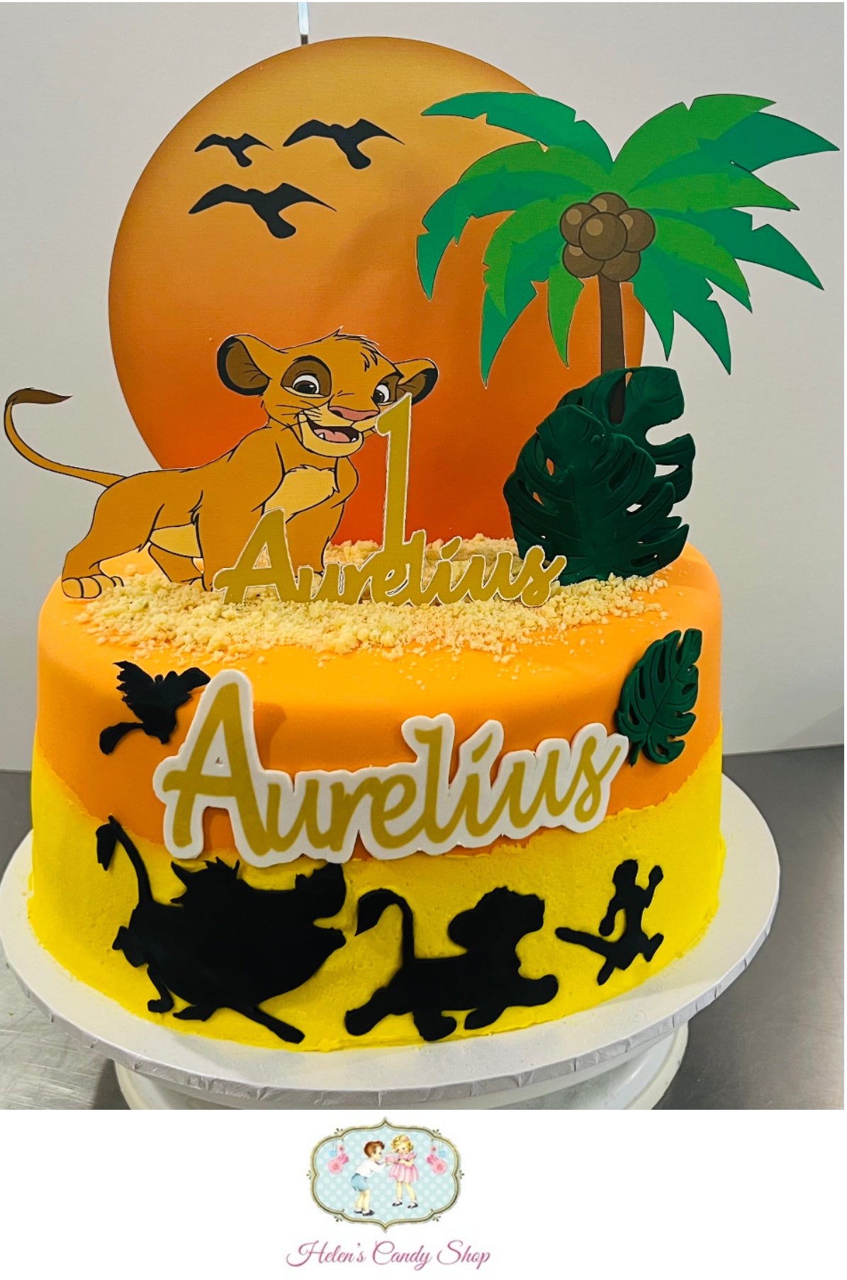 Animal Celebration Cake
