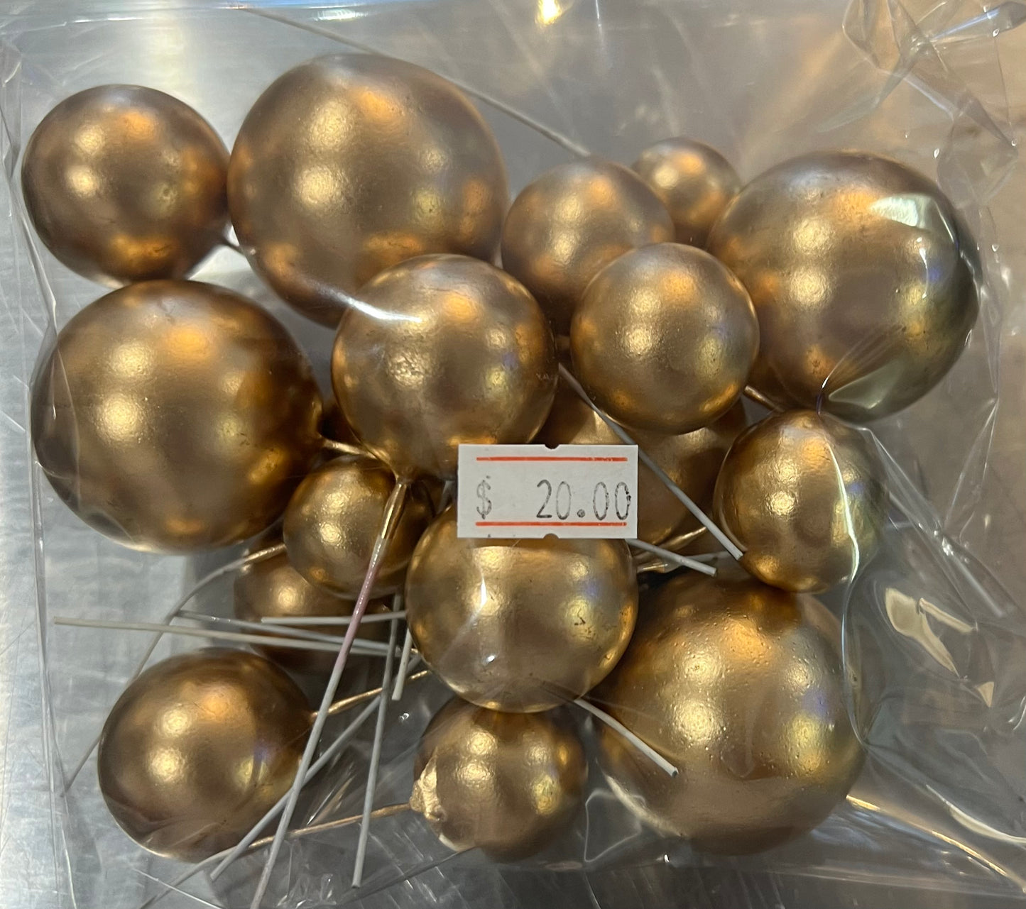 Round Sphere Cake Toppers