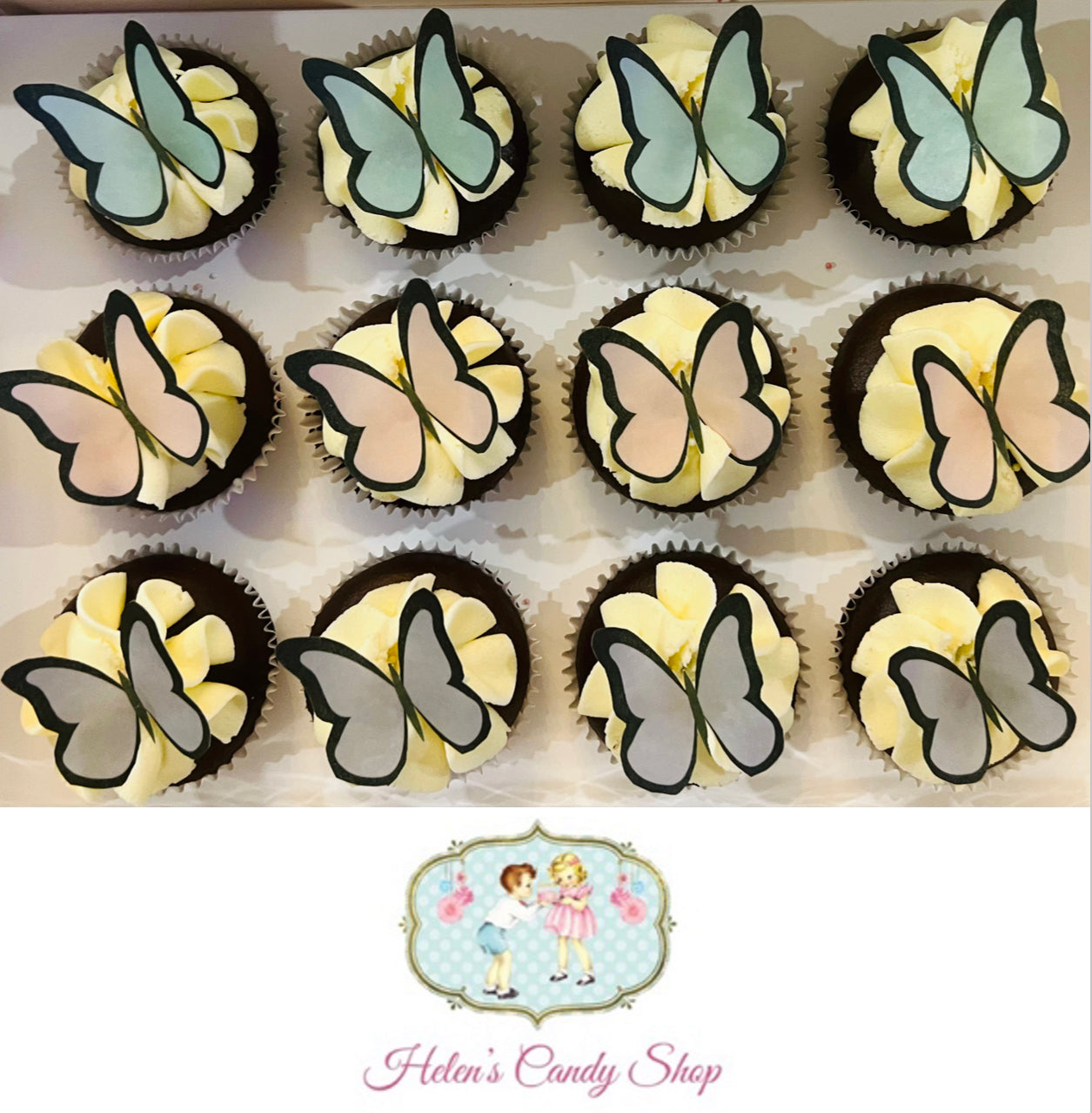 Customised Cupcakes with Edible Images