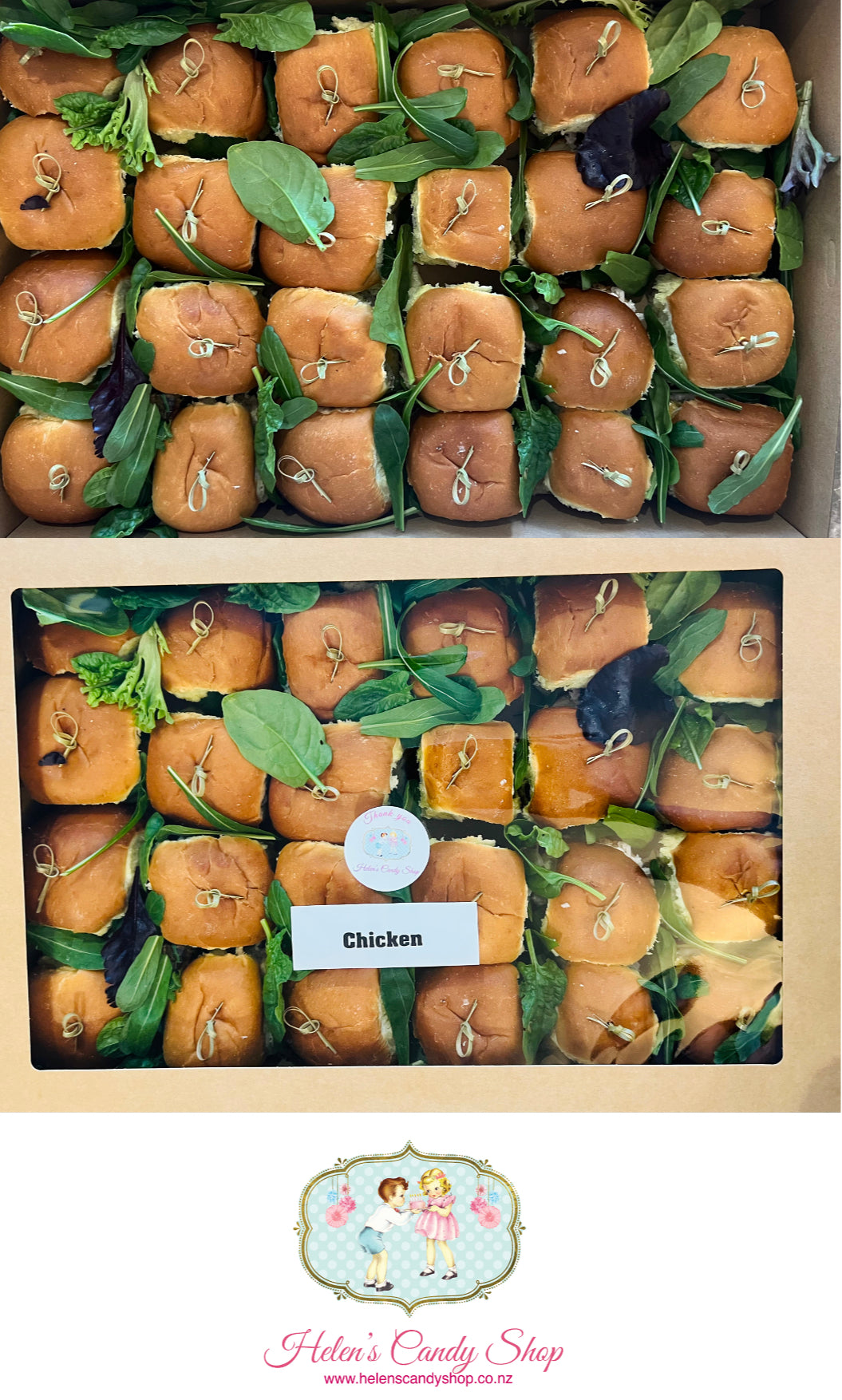 Mini Sliders Platter for 20 people