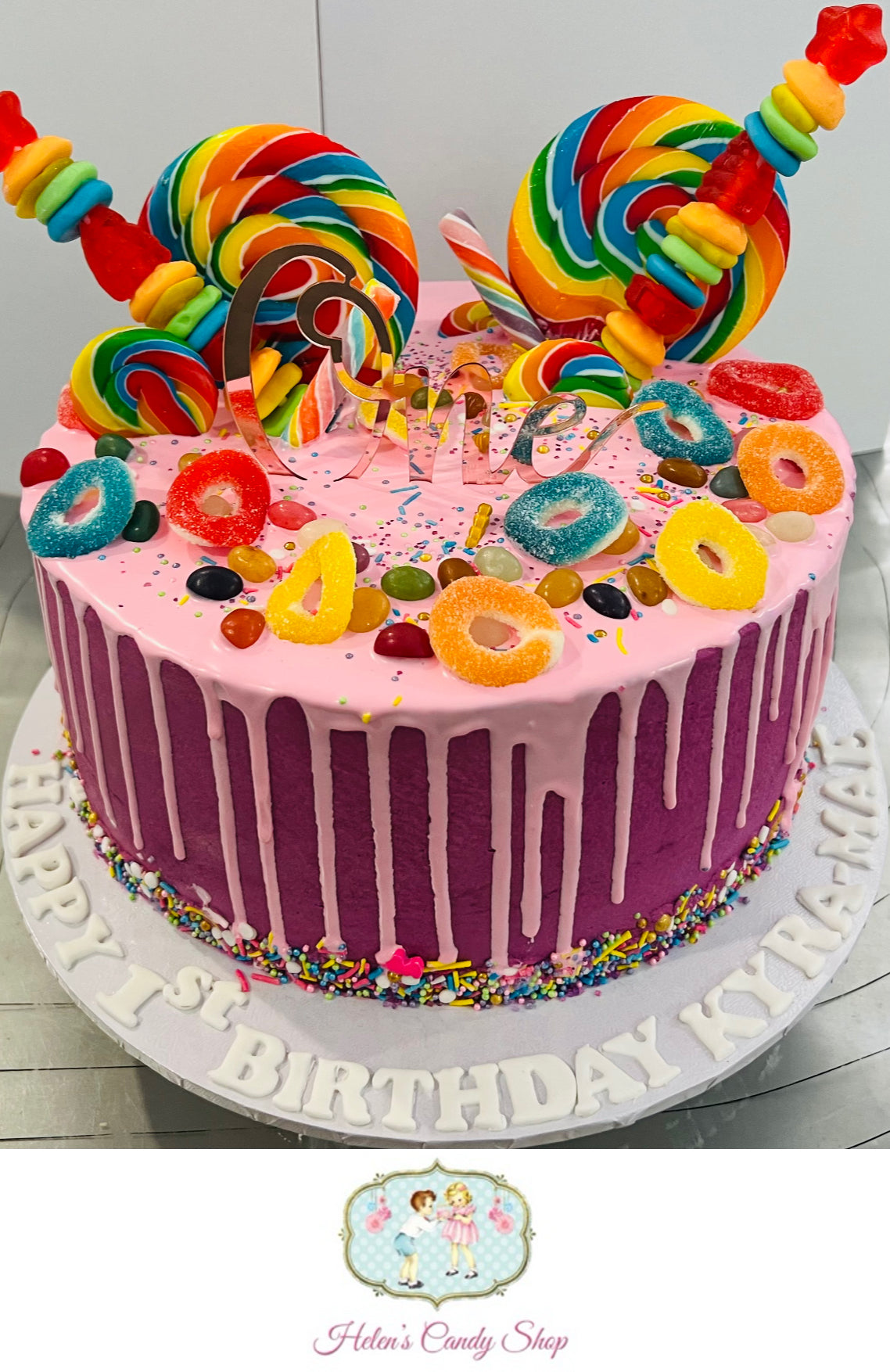 Princess, Barbie & Frozen Themed Celebration Cake