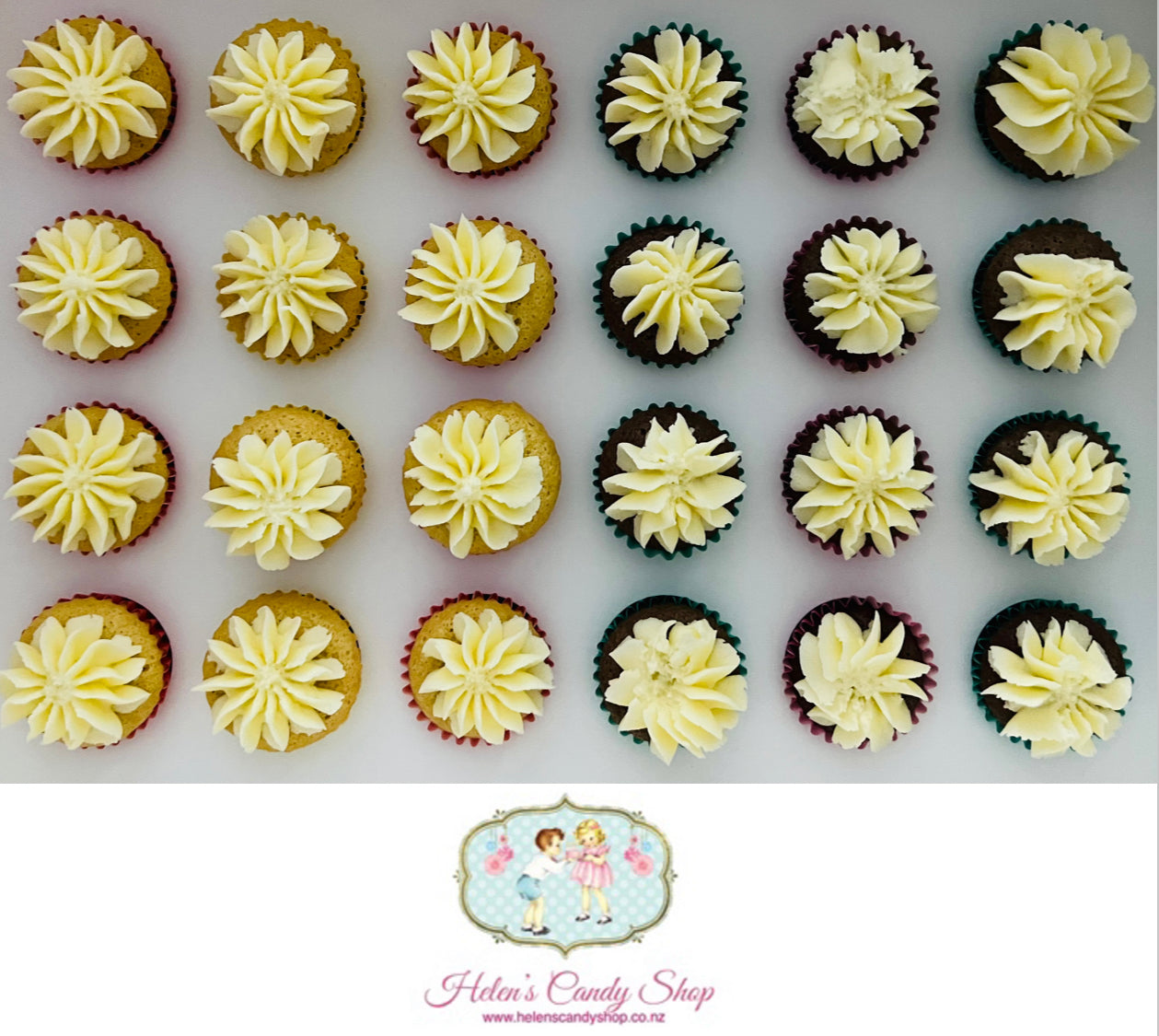 Mini Cupcake Platter Box