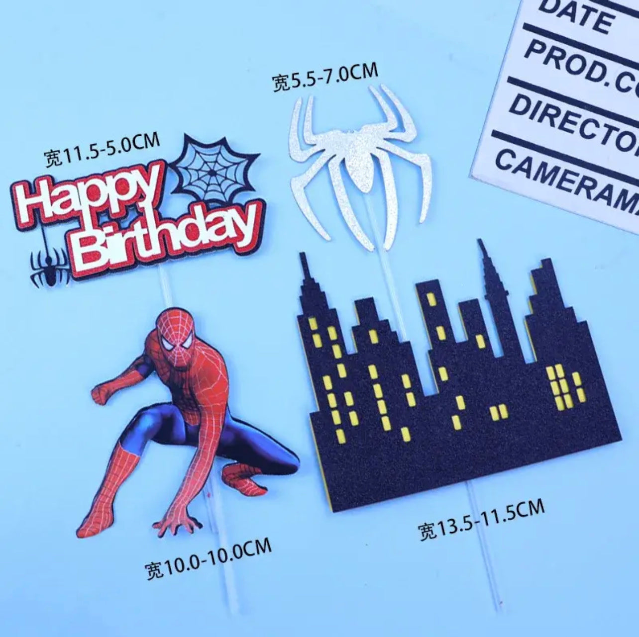 Spider-man & Venom Cake Toppers
