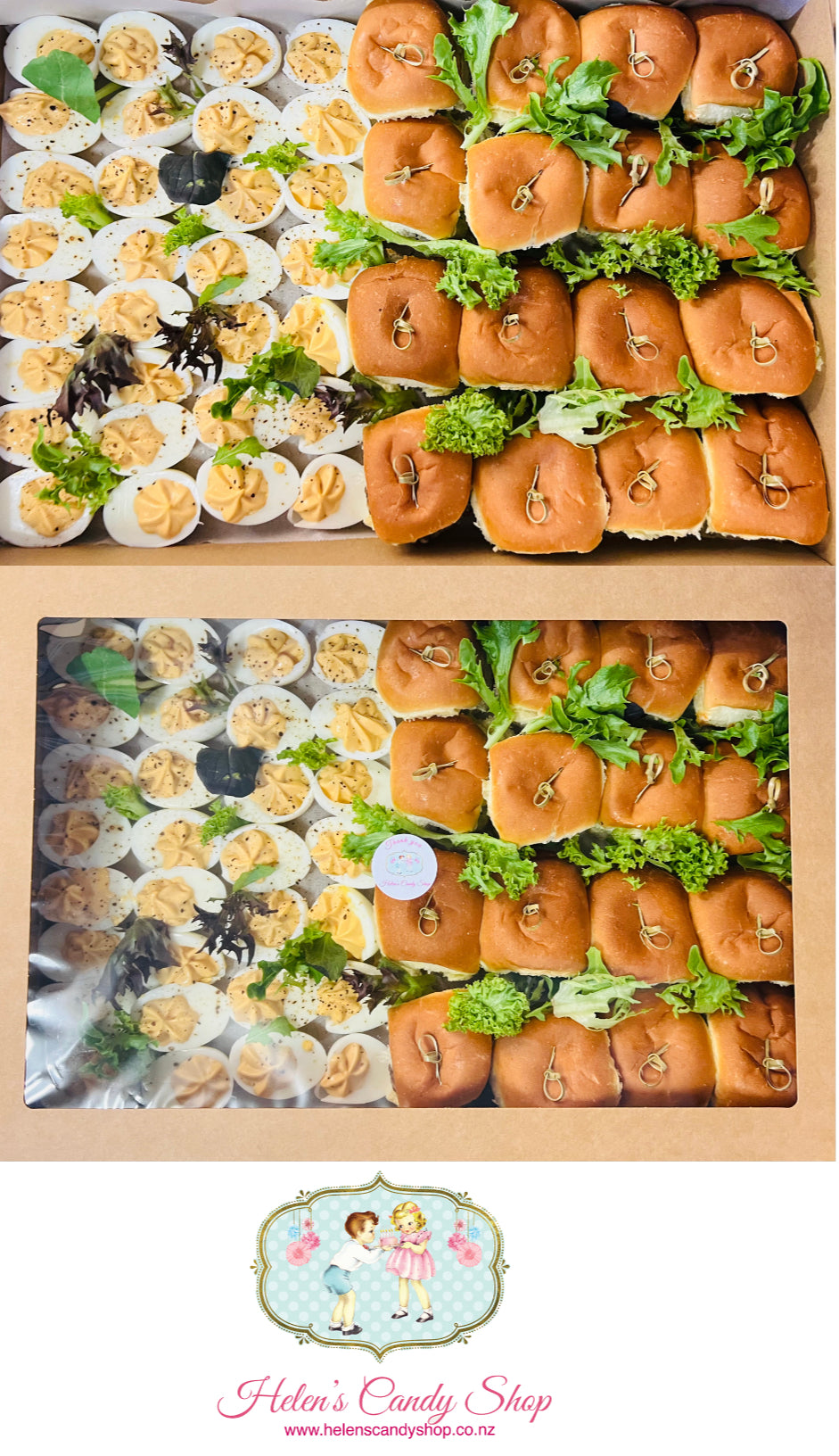 Mini Sliders Platter for 20 people