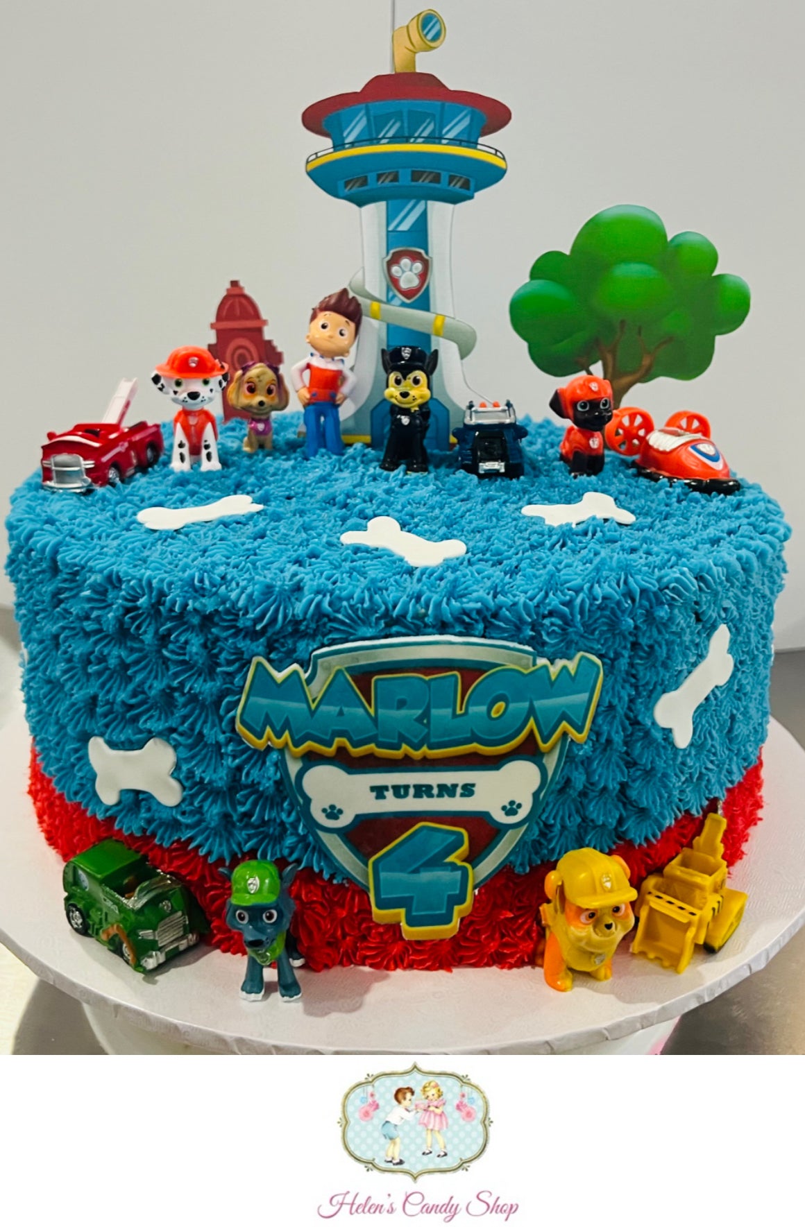Paw Patrol Themed Celebration Cake