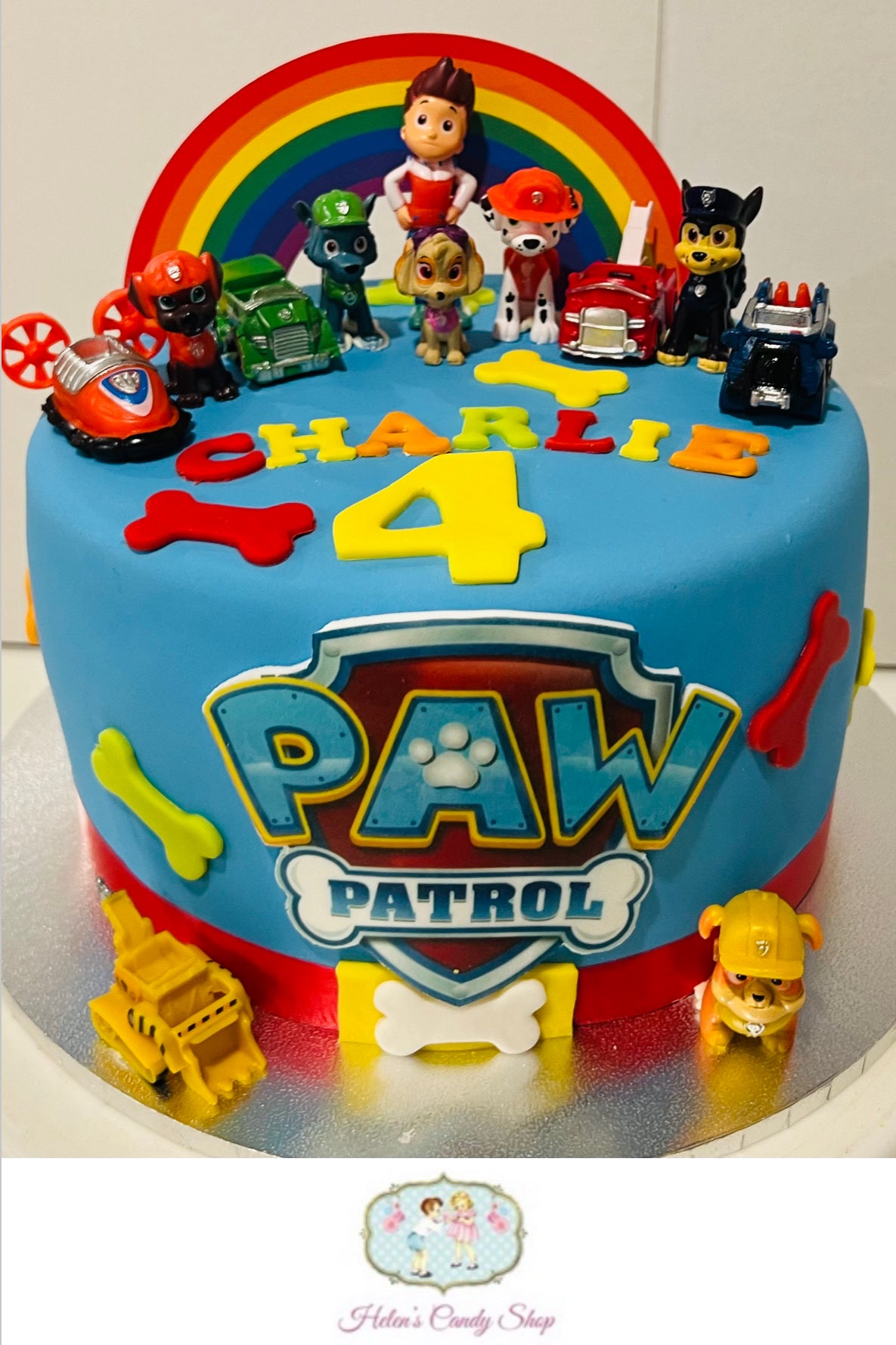 Paw Patrol Themed Celebration Cake