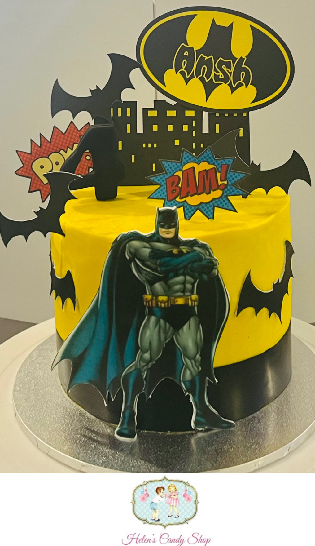Super Hero & Outer Space Cake