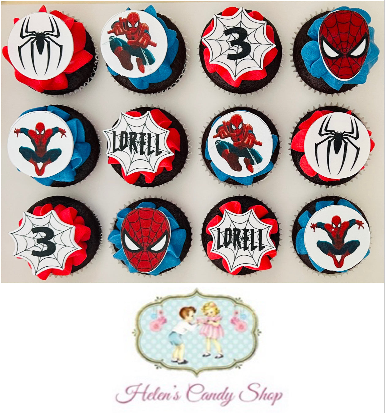 Spider-Man Themed Celebration Cake