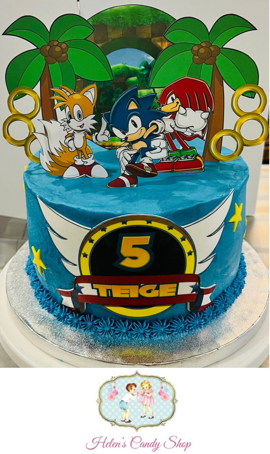 Super Hero & Outer Space Cake