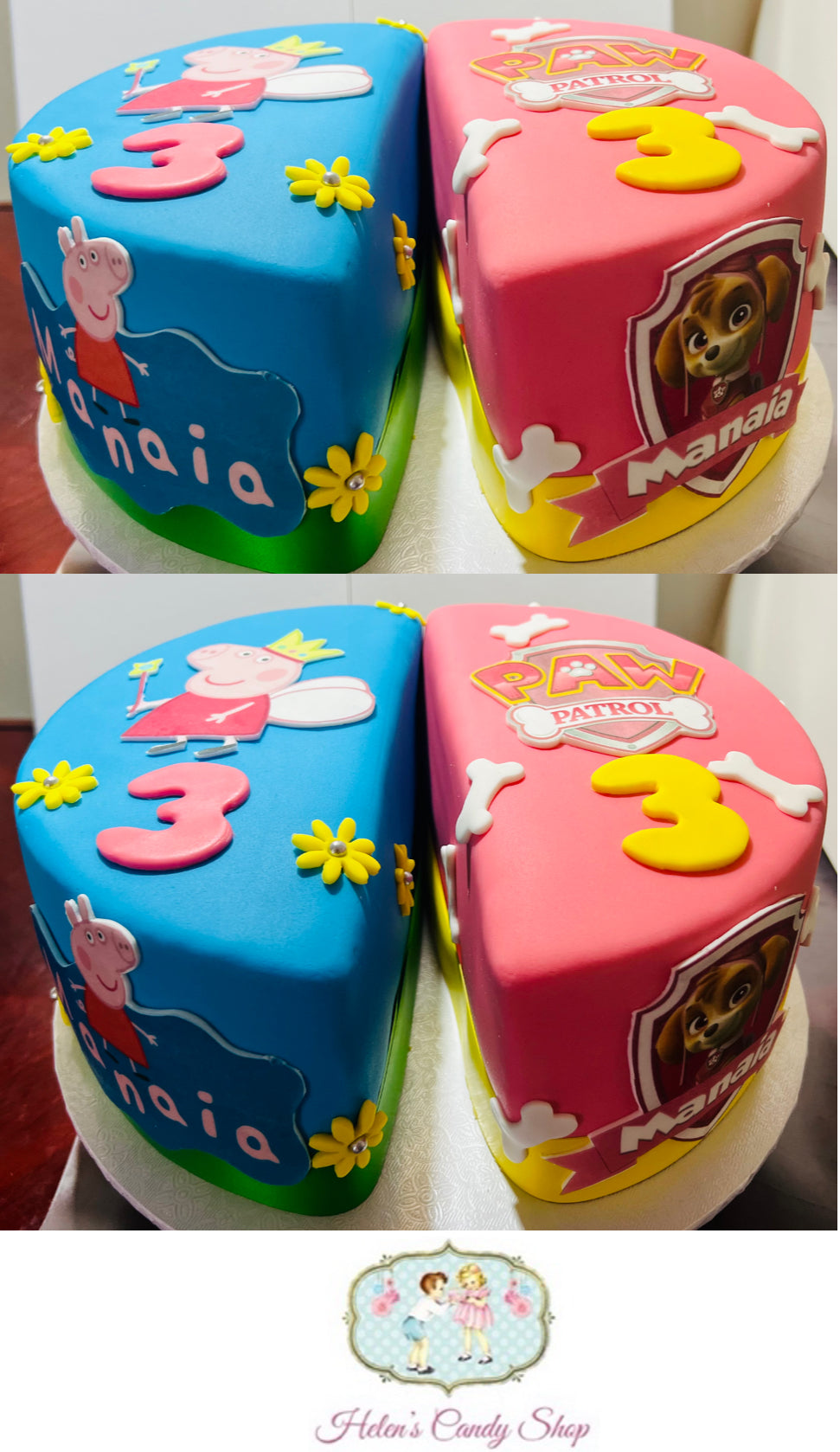 Paw Patrol Themed Celebration Cake