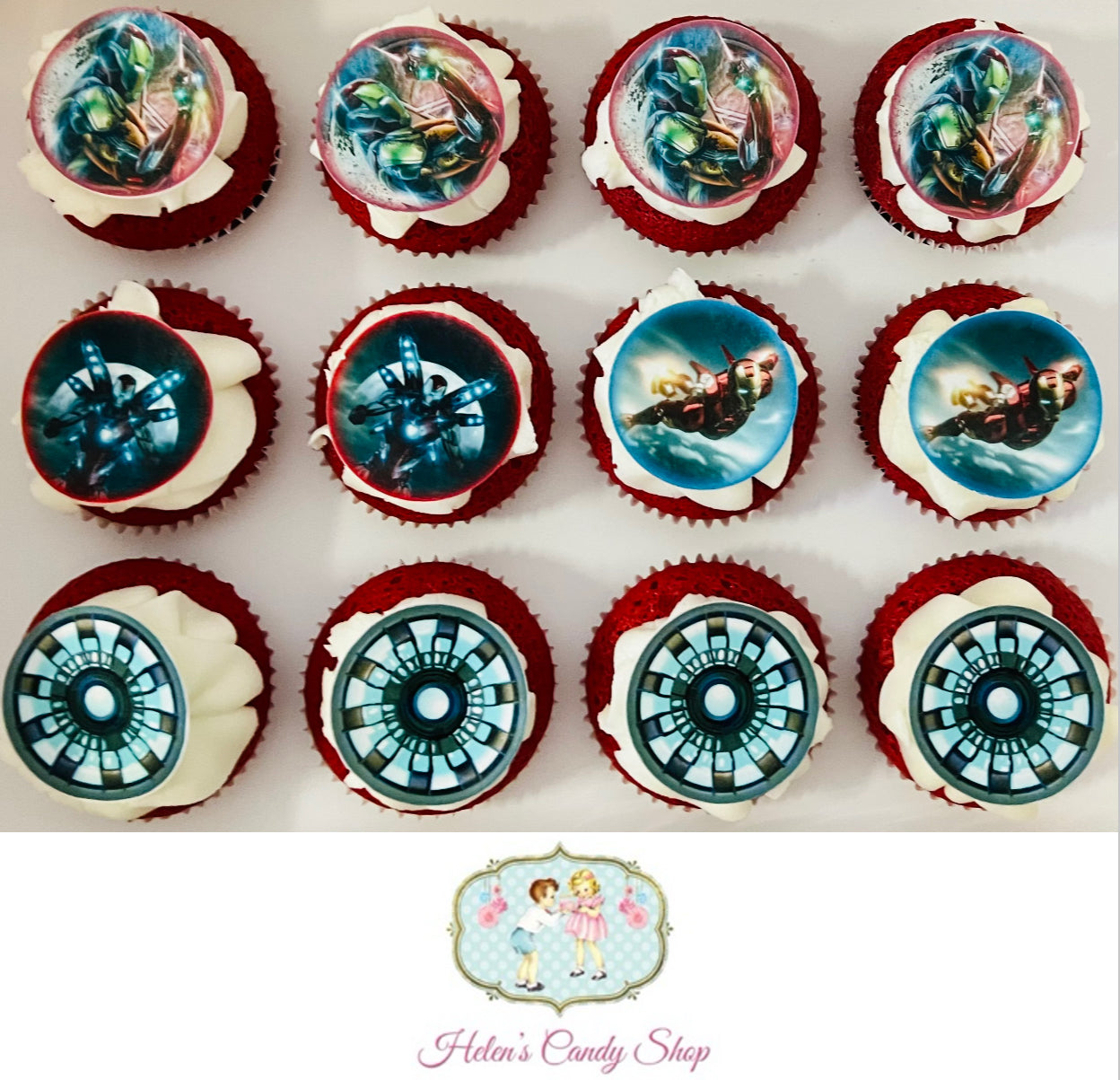 Customised Cupcakes with Edible Images