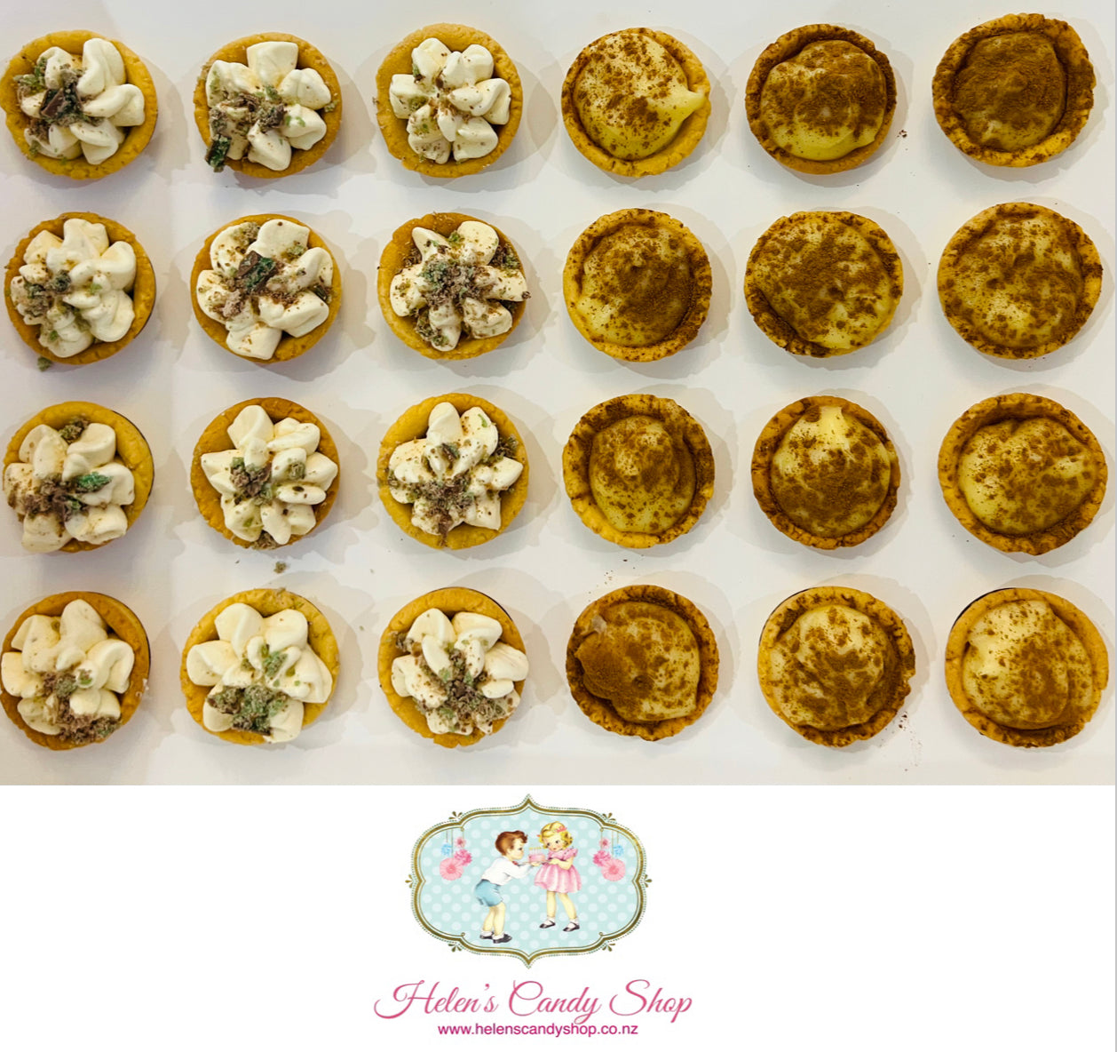 9” Sweet Pie & Bite size Catering Platter