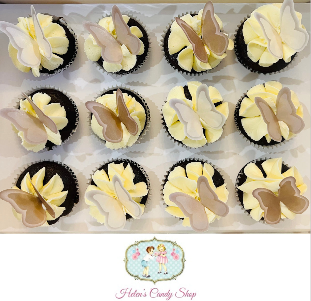 Customised Cupcakes with Edible Images
