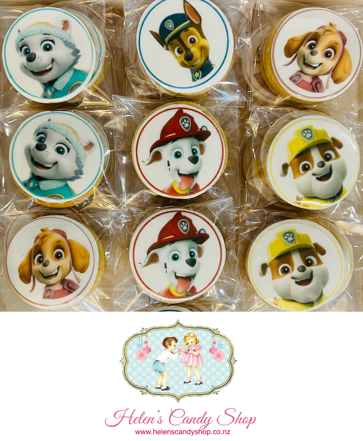 Paw Patrol Themed Celebration Cake