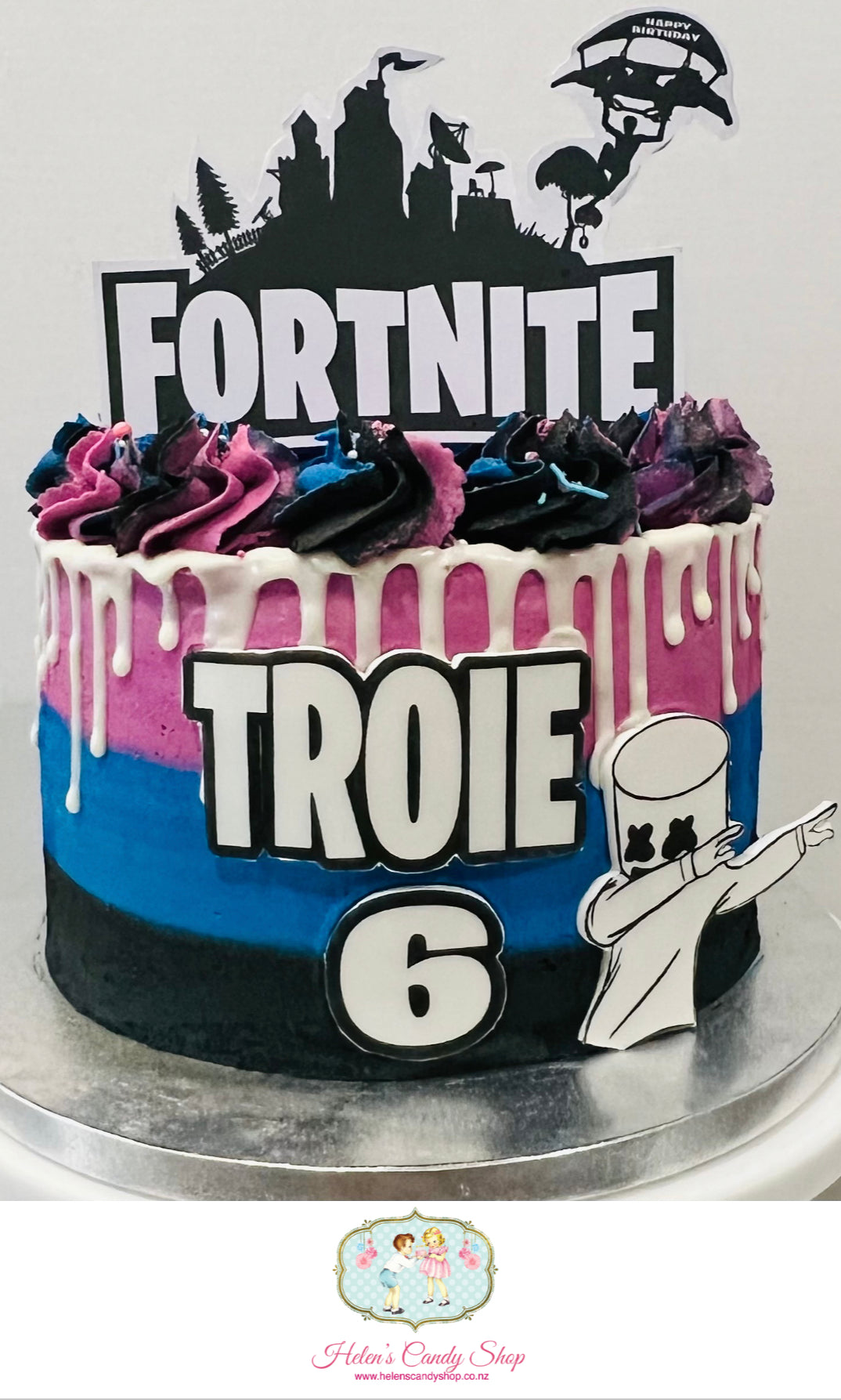 PC & PS Games Themed Celebration Cake